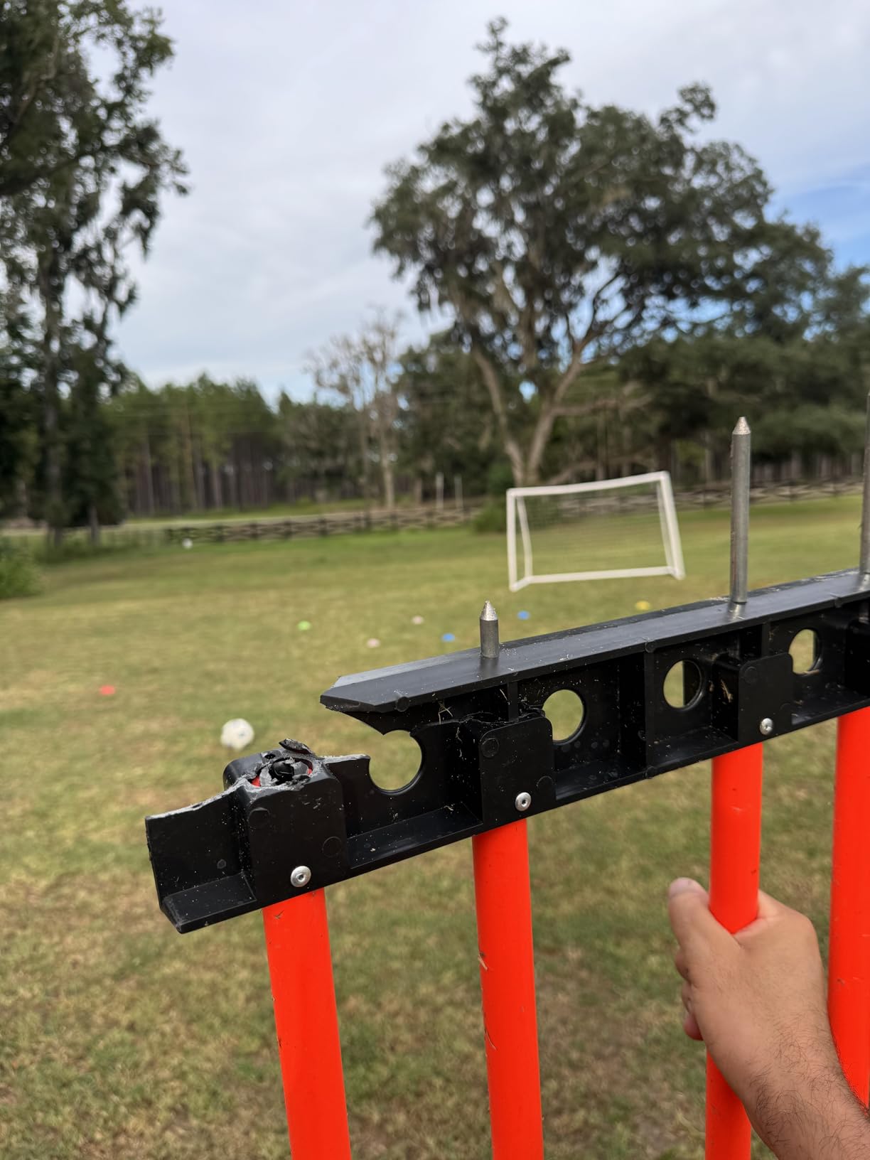 Shappy Soccer Kick Training Mannequin Durable ABS Plastic Training Dummies with Steel Ground Spikes Soccer Mannequin Goal Equipment customer photo 1