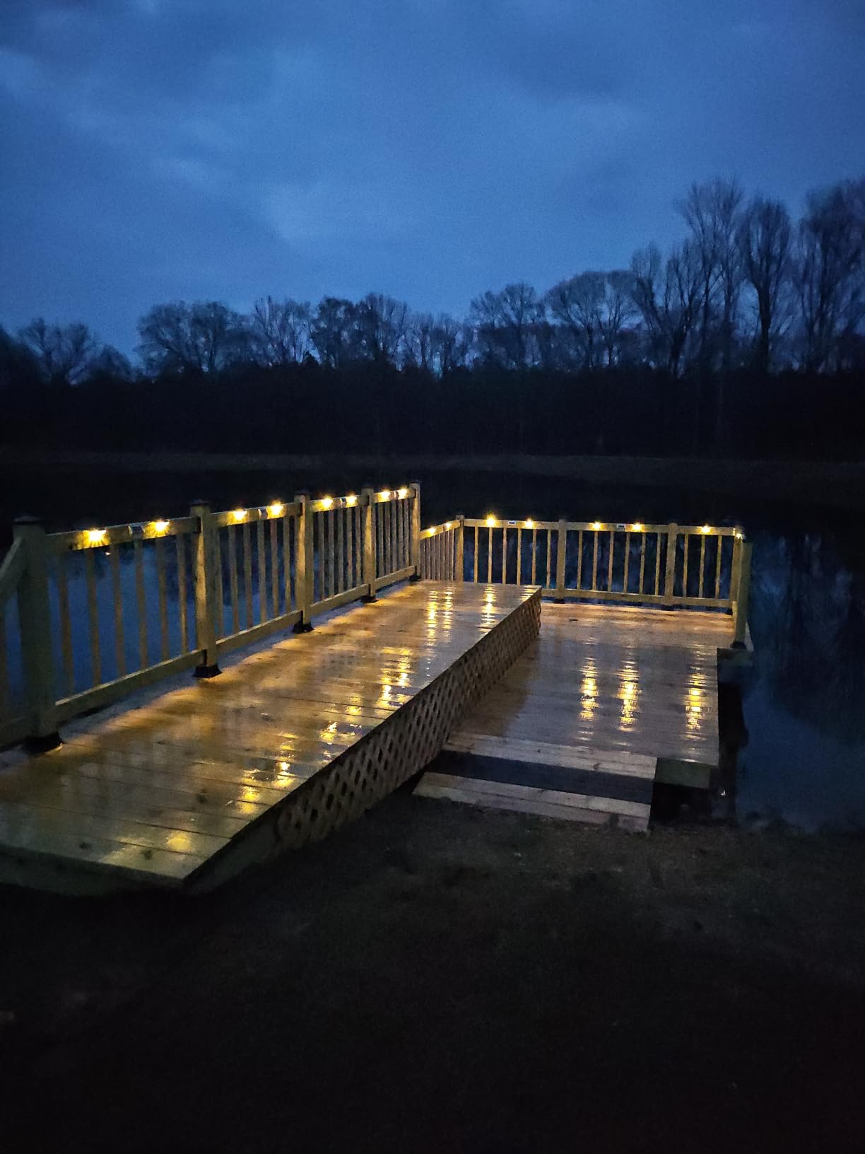 Herzla 16 Pack Solar Deck Step Lights, Solar Step Lights for Outdoor Stairs, 3000K Warm White, Auto Dusk-to-Dawn, Weatherproof, Low Profile, for Fence Deck Railing Patio customer photo 2