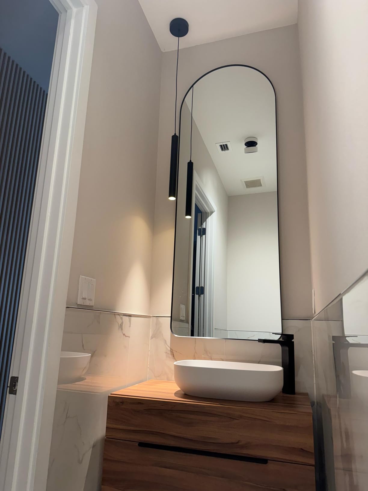 OKELI Modern Smart 3-Light Pendant Light Fixtures Round Pendant Lights Kitchen Island LED Minimalist Pendant Lighting Fixture for Kitchen,Dinning Room,Bedroom,Hallway,Bar customer photo 1