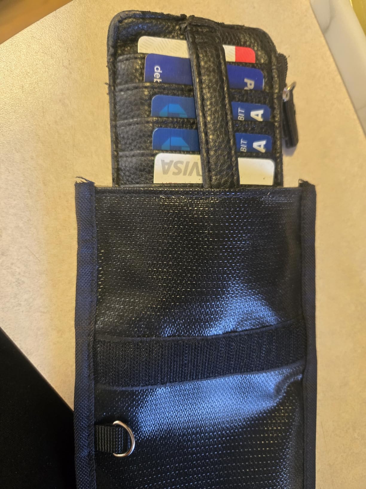 Faraday Bags EMP Proof,Anti-Tracking Faraday Bag For Phones&Laptops & Tablets & Car Keys,EMP Bags Featuring Fireproof & Waterproof,Faraday Cage With Handle customer photo 1