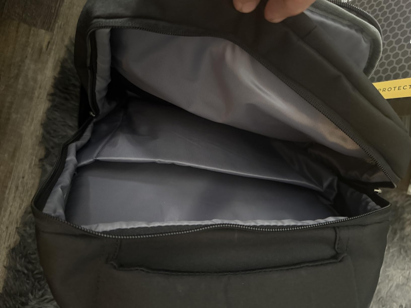 Faraday Backpack for Laptops and Phones, Electromagnetic Shielding Faraday Bag, Military Grade EMP Proof Protection for Security & Data Privacy customer photo 2