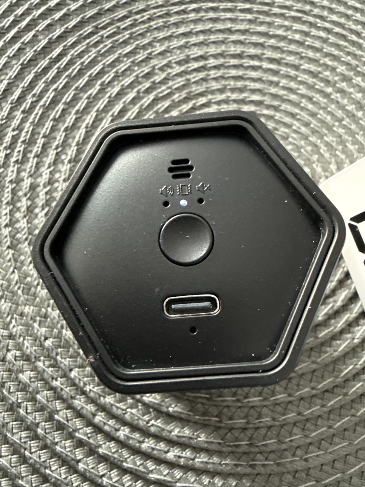 Rotating Pomodoro Timer 5, 25, 10 30,60 Mins Preset Stopwatch, Desk Flip ProductivityTimer, ADHD Tool Hexagon, Vibration/Mute/Alarm, for Work, Study, Back to School, Kitchen, Black customer photo 2