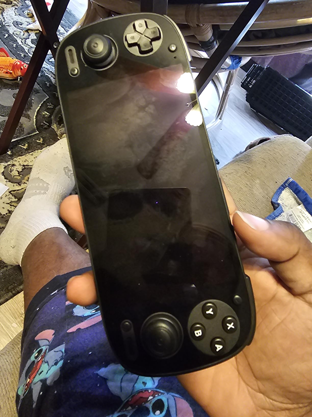 Retroid Pocket 5 Retro Handheld Game Console, 8+128G, 5.5-inch Touchscreen 1080p Portable Android Gaming Handheld with Adreno 650 GPU & WiFi 6/BT5.1, Snapdragon 865 Processor, Android 13 (Black) customer photo 2