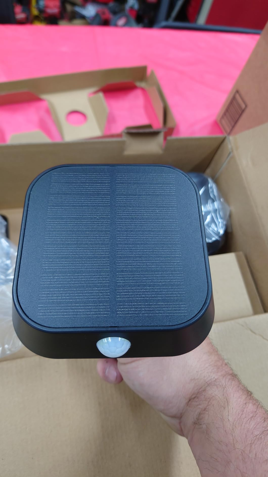 XMCOSY+ Smart Solar Pathway Lights, Bluetooth APP Control with Motion Sensor, 150LM RGBCW Color Changing Landscape Lighting for Yard, Garage, Garden, Lawn, IP65 Waterproof, 2 Pack customer photo 2