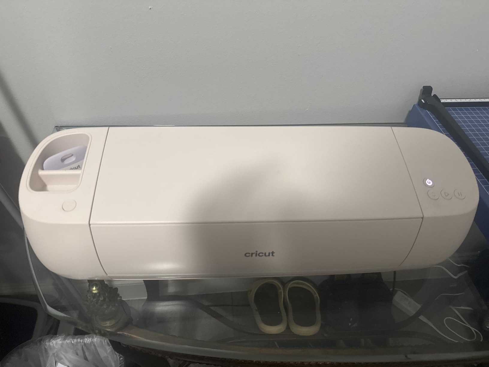 Cricut Explore 4 - Smart Cutting Machine (Seashell) | Engagement Bundle - Includes Smart Vinyl, Cardstock, Transfer Tape, Iron On HTV, Mat, Pens, Tool Kit, & 30 Images in Design Space App customer photo 2