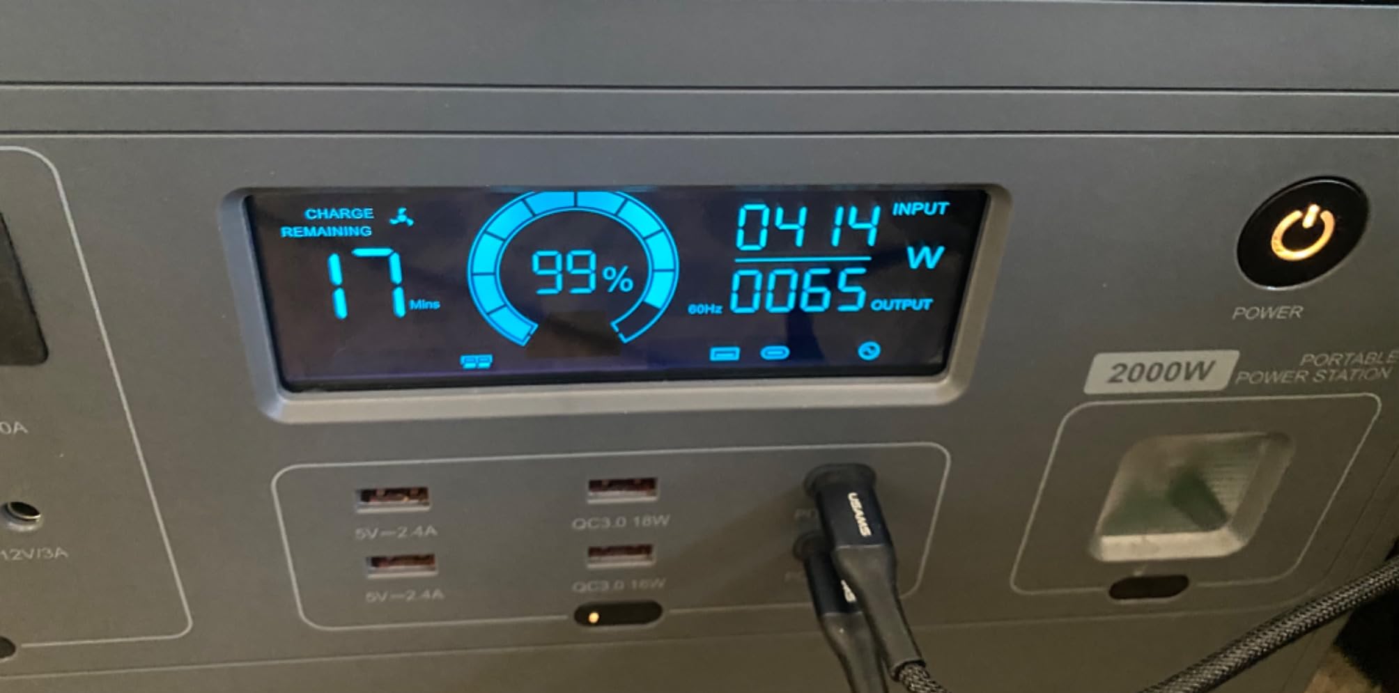 FlexSolar 100W Portable Solar Panels Chargers with PD3.0 USB-C,QC3.0 USB-A and DC Outputs Foldable IP67 Waterproof Power Emergency Camping for Small Power Station Generator,Phones, Power Banks customer photo 2