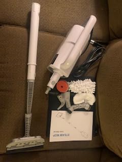 LABIGO 10-in-1 Steam Mop with Detachable Handheld Steamer, 350ml Tank, 10s Heat-Up, 248°F Steam Cleaner, 3-Level Control and Swivel Head for Floors, Carpets, Tiles, BBQ grill Multi-Surface Clean White customer photo 1