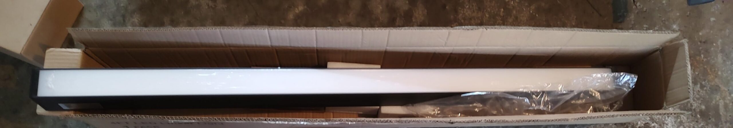kadision Linkable 4FT LED Linear Light, 3CCT 50/45/40/35/30W 0-10V Dimmable, Suspended Architectural Linear LED Light Fixture with Up/Down Lighting for Office, Retail, ETL-Listed 4-Pack customer photo 1