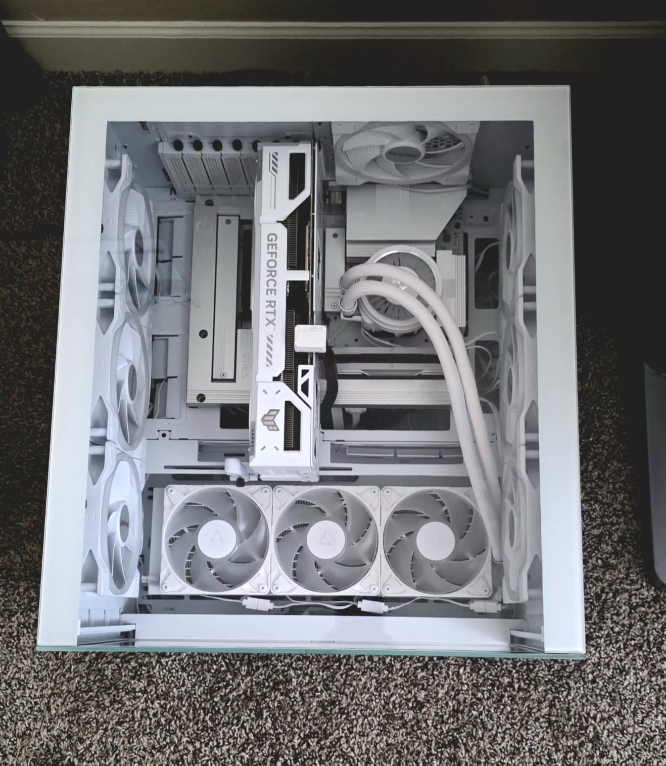 MSI PRO Z890-S WiFi PZ Motherboard, Back-Connect ATX - Supports Intel Core Ultra Processors (Series 2), LGA 1851 - DDR5 Memory Boost (8600+ MT/s OC), PCIe 5.0 x16, M.2 Gen5, Wi-Fi 7, 2.5G LAN customer photo 1