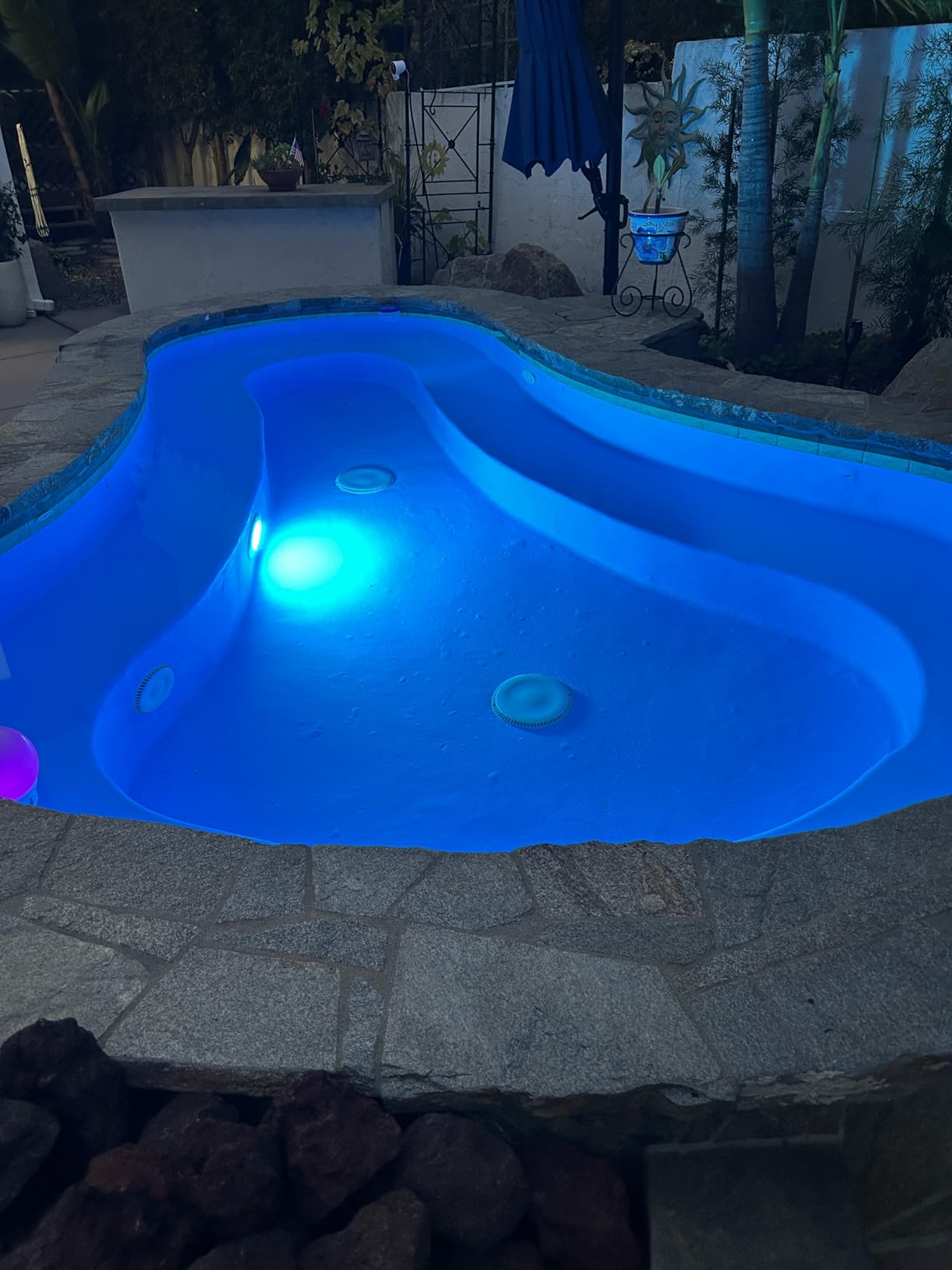 60Ft 6Inch WiFi LED Spa Pool Lights for Inground Pool with Triple Control (APP/Remote/Controller), 20W Muti-Color Changing Underwater Swimming Pool Light for Wet Niches customer photo 1