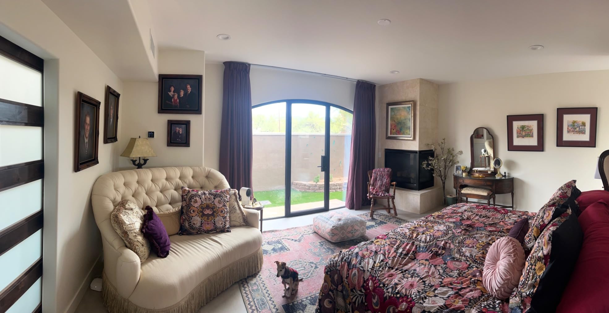 Graywind Retractable Smart Curtain Track Motorized Center-Opening Rail, Smart Curtains System Compatible with Alexa/Google Home (70-118inch) customer photo 1