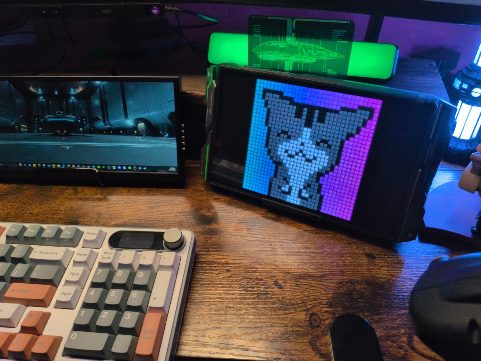 Govee Gaming Pixel Light, RGBIC LED Panel with Real-time Info Display, 150+ Scene Modes & DIY Options, Smart Pixel Lights for Game Room Decor customer photo 2