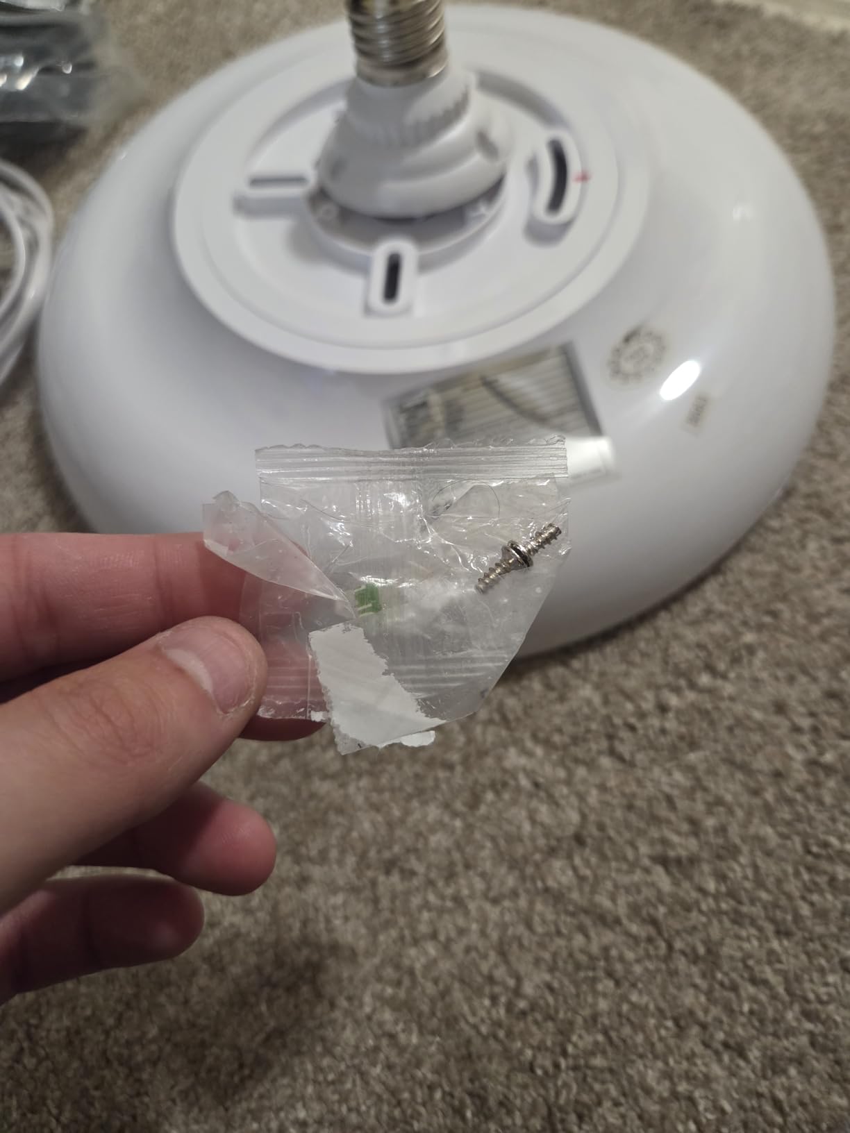 HOREVO Upgrade Plug in Pendant Light with Bluetooth Speaker & Color Changing LED, Remote Control, 18W Ceiling Light Hanging Fixture for Kitchen Island, Bedroom, Living Room, Patio, Farmhouse, Corner customer photo 1