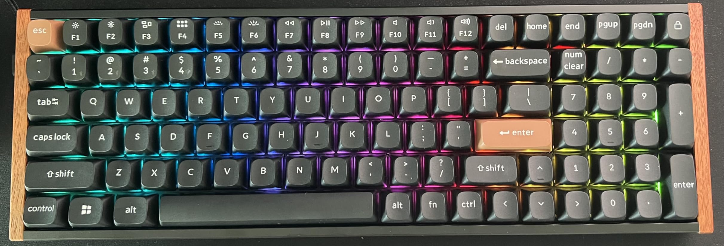 Keychron K4 HE 96% Compact Hall Effect Wireless Mechanical Keyboard with Number Pad, Magnetic Switch, Rapid Trigger, Custom RGB, QMK/VIA, 2.4GHz/BT5.2/Wired customer photo 1