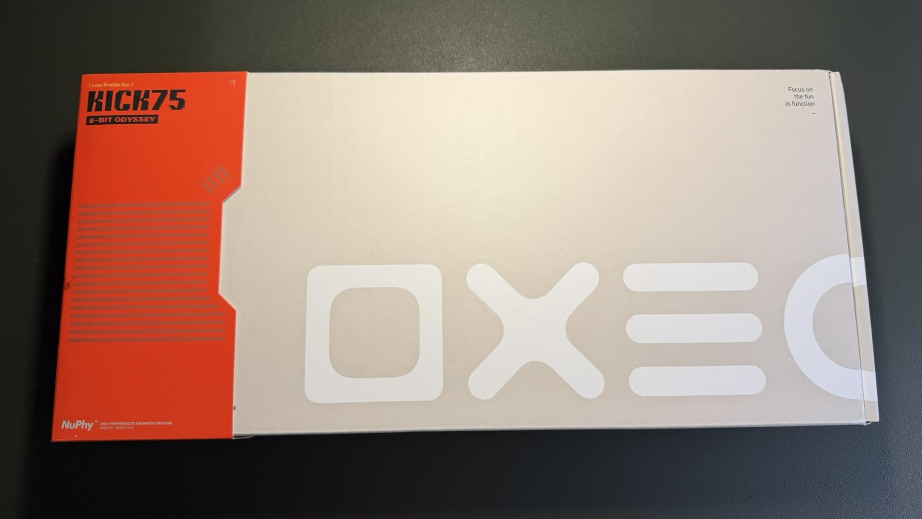 nuphy Kick75 Wireless Mechanical Keyboard with Knob,75% Layout 80 Keys RGB Backlit, Hot Swappable Low Profile Keyboard with PBT Keycaps,Gaming Keyboards, Support BT/2.4G/USB-C customer photo 1