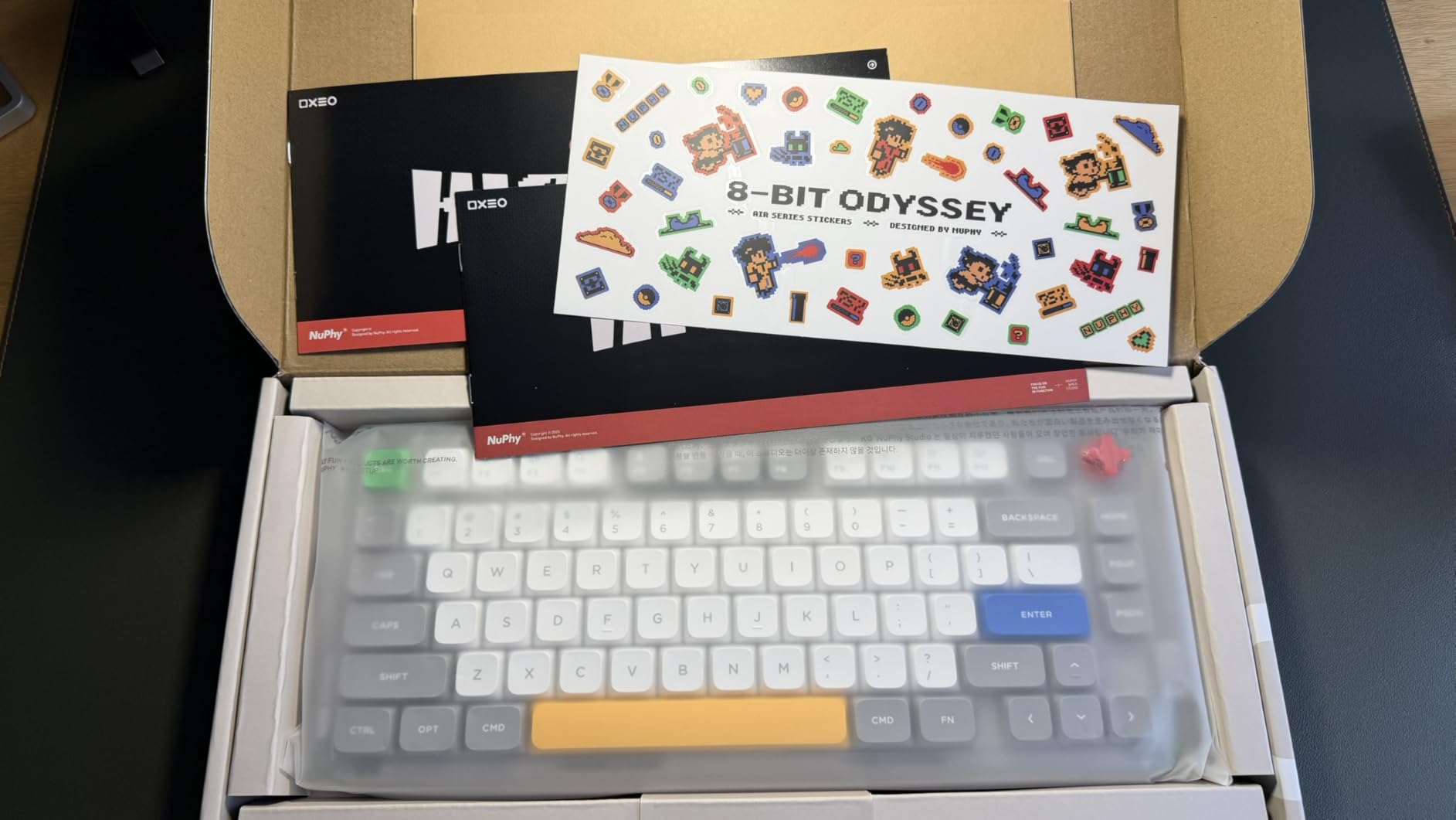 nuphy Kick75 Wireless Mechanical Keyboard with Knob,75% Layout 80 Keys RGB Backlit, Hot Swappable Low Profile Keyboard with PBT Keycaps,Gaming Keyboards, Support BT/2.4G/USB-C customer photo 2