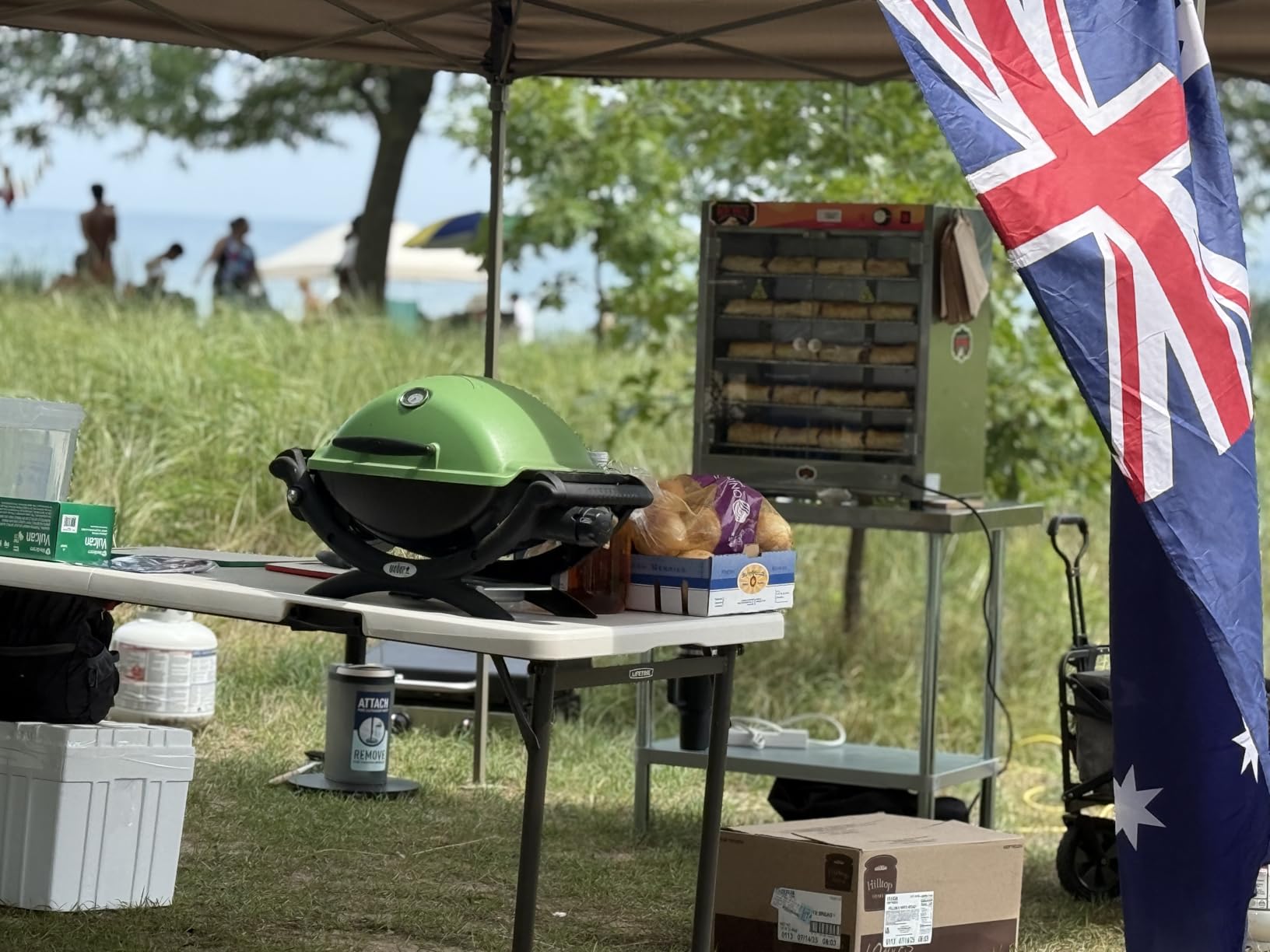 133Qt 5-Tier 900W Commercial Food Warmer w/ 304 Blued Stainless Steel Heating Element, Double-Tempered Glass Door, Adjustable Shelf, Electric Catering Hot Box Countertop Heated Holding Cabinet customer photo 1