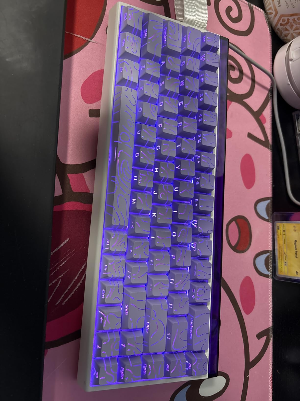 AULA Hero 68 HE 60% Gaming Keyboard Wired, Hall Effect Magnetic Switch with Adjustable Actuation, Fast Trigger Mode, 8K Hz Polling, PBT Keycaps customer photo 1