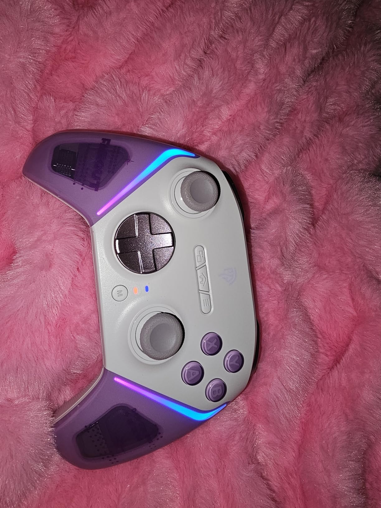 EasySMX D10 PC Controller - Elite Wireless Bluetooth Pro Controller with TMR Joystick, Dual-Mode Triggers & Full Mechanical Buttons, 1000Hz Polling Rate, RGB Lighting for PC/Switch/Android/iOS customer photo 1