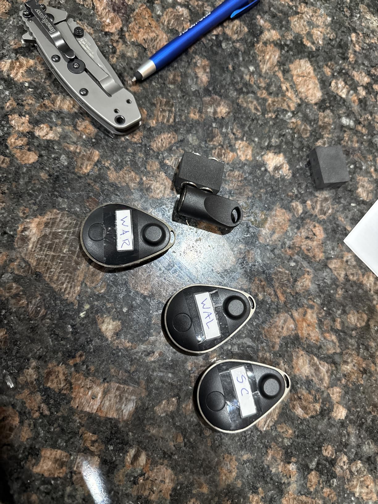 GPS Tracker for Kids hidden 4pack, Security Tag with Pins Works with Find My (iOS only), Lost Mode, Anti-Removal Tracking Device for Children, Elderly, Pets, Backpack, No Monthly fee customer photo 1