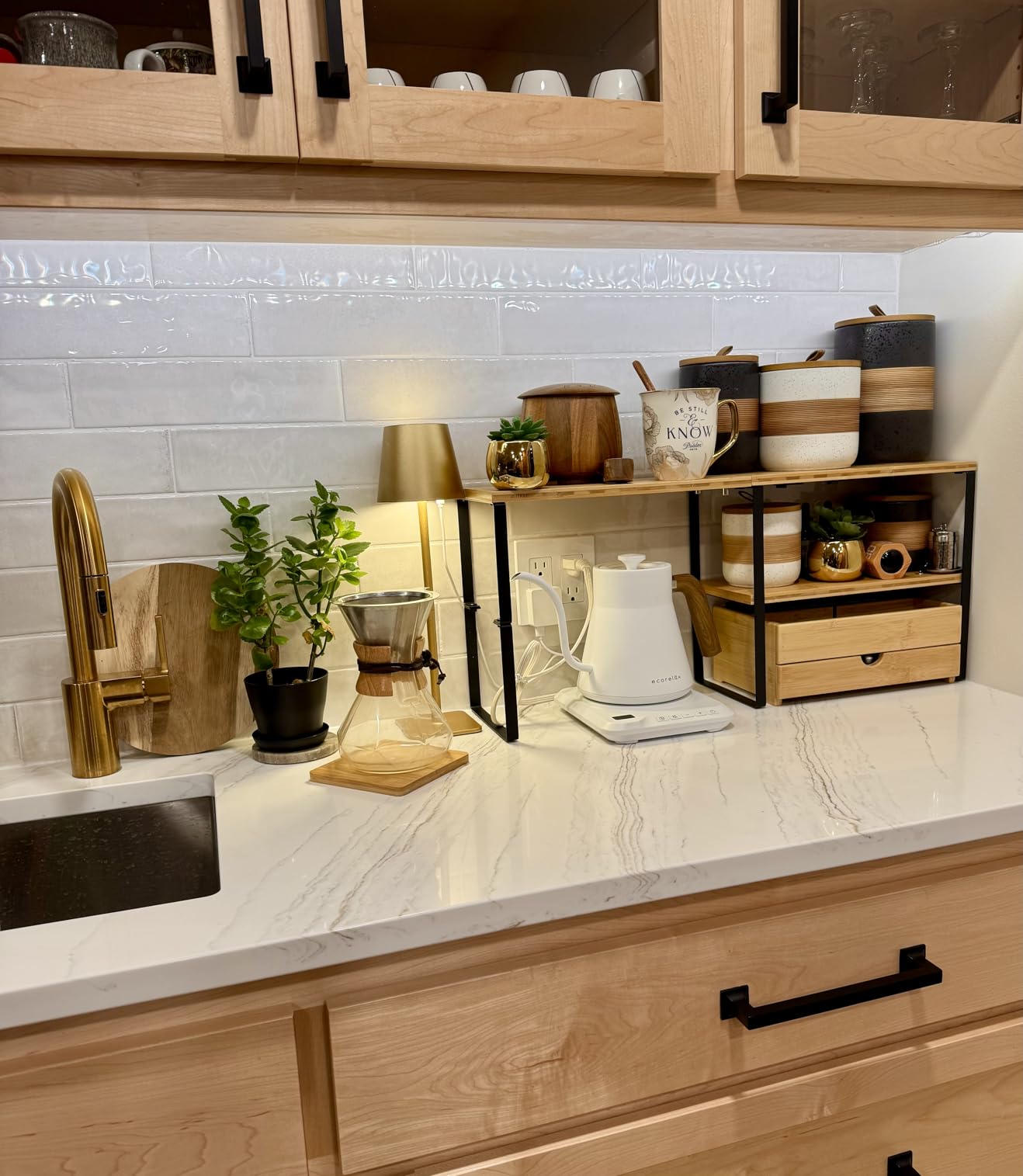 Productivity Timer 1, 5, 10, 30, 60 Minutes Preset, Desk Cube Timer with Gravity Sensor/Mute/Vibration for ADHD, Work, Study, Kitchen, Back to School (1, Wood Grain) customer photo 2