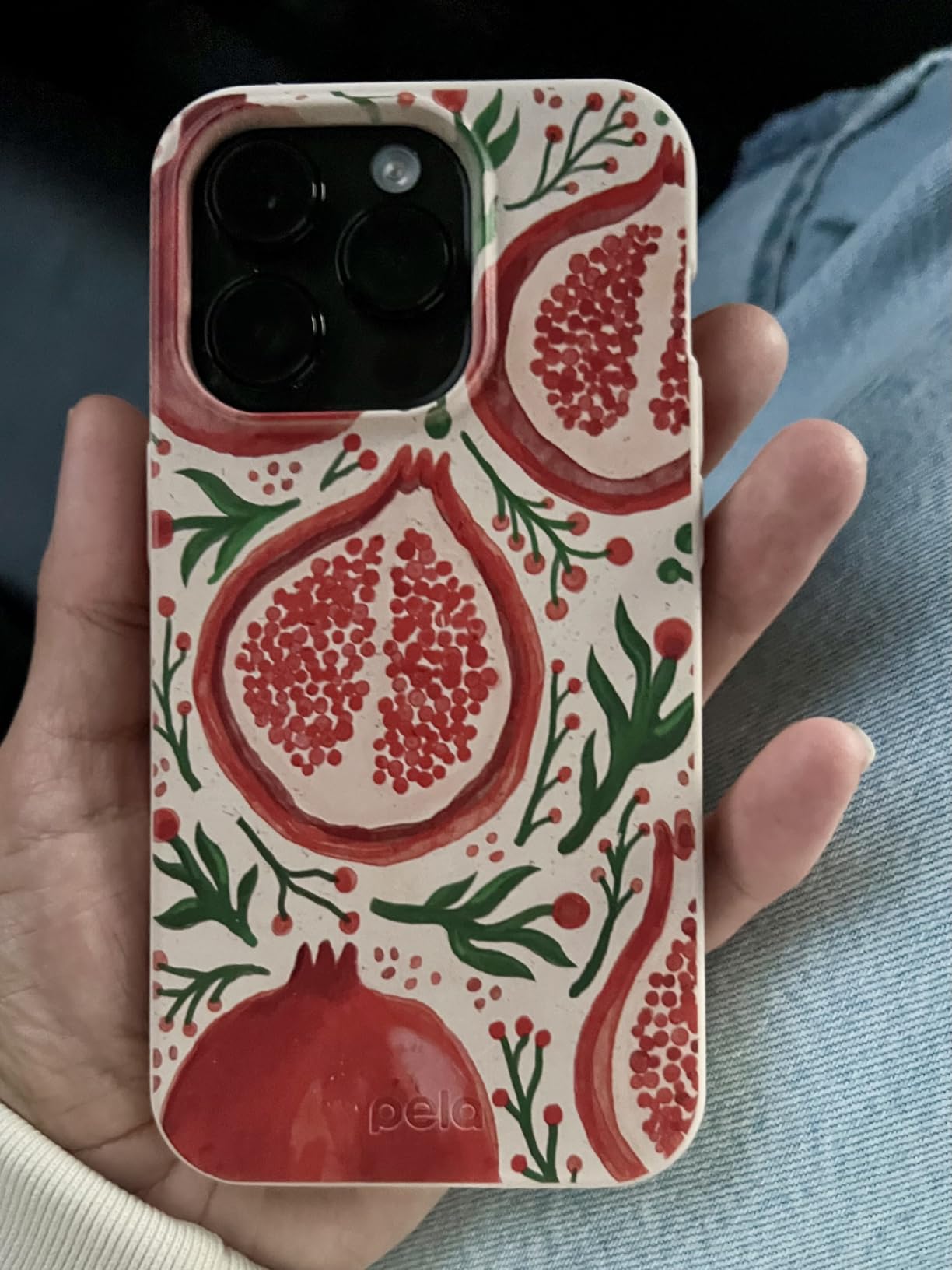 Pela | Phone Case Compatible with iPhone 12 / iPhone 12 Pro | Limited Edition | Supports Wireless Charging | Cute Eco Friendly | Silly Goose customer photo 1