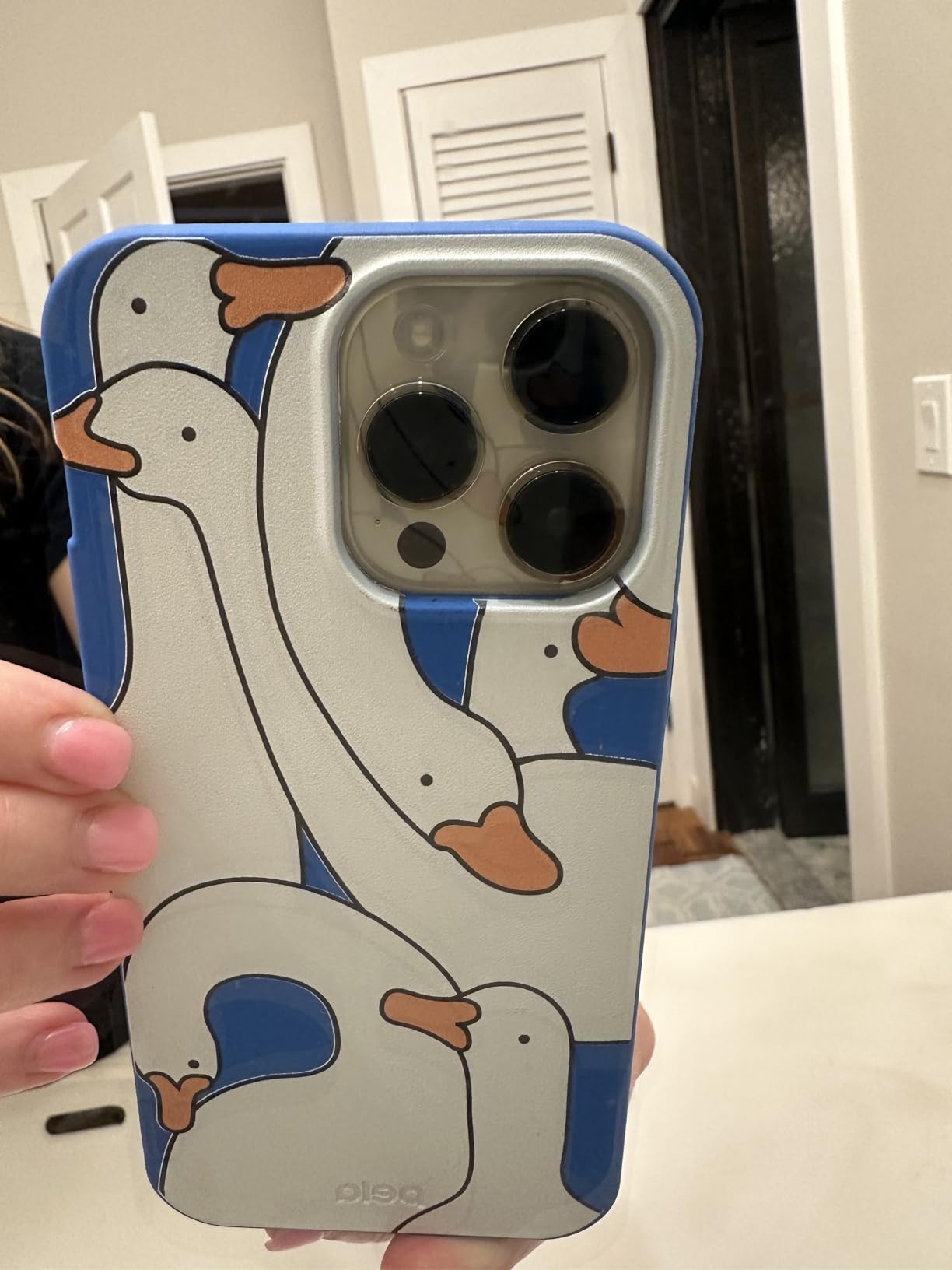 Pela | Phone Case Compatible with iPhone 12 / iPhone 12 Pro | Limited Edition | Supports Wireless Charging | Cute Eco Friendly | Silly Goose customer photo 2