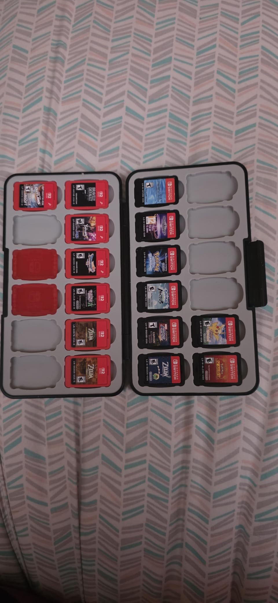 R.D.S. INDUSTRIES, INC. - Game Traveler Licensed Nintendo Switch Game Card Case - Holds 24 Game Cards and 4 microSD Cards, MarioKart (GCC24GR) customer photo 2