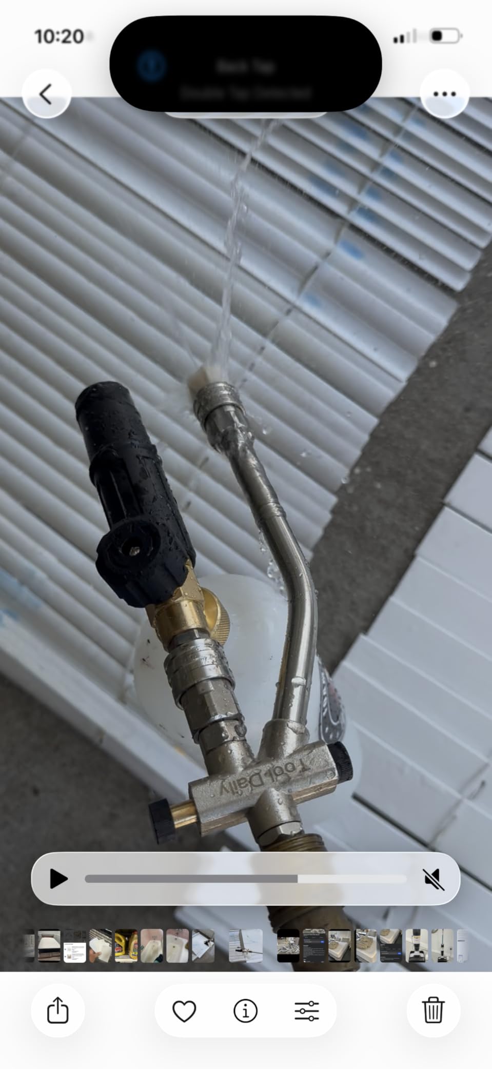 Tool Daily Foam Cannon with Dual Connector Accessory, 1/4 Inch Quick Connector, 5 Pressure Washer Nozzle Tips, 1 Liter customer photo 2