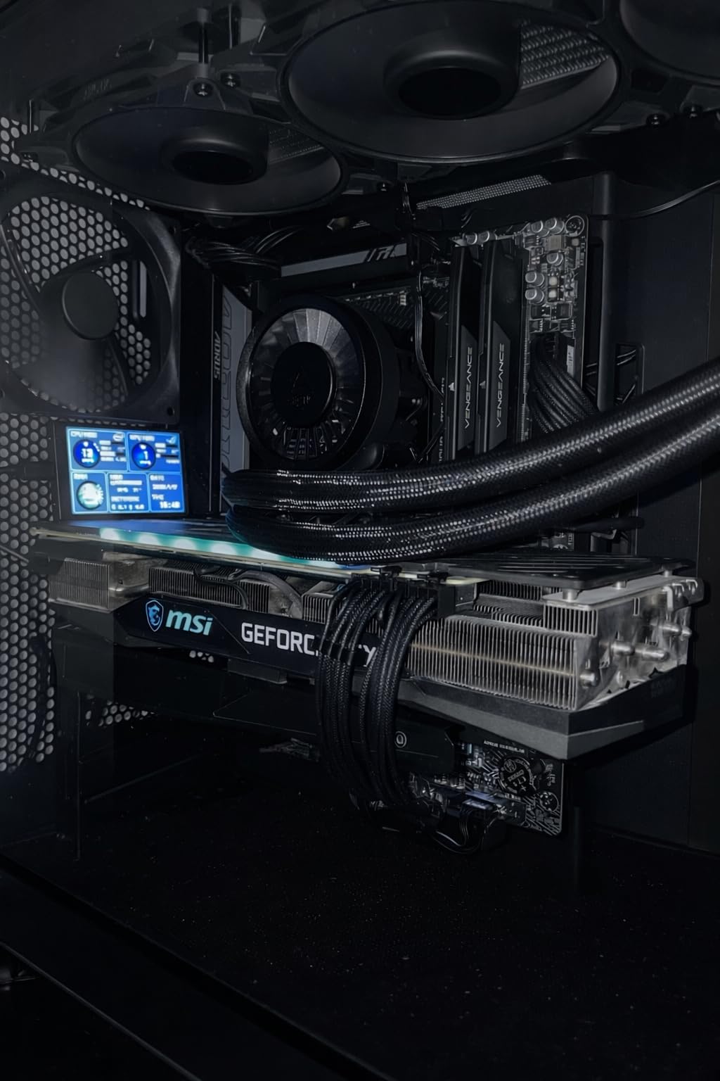 3.5 Inch IPS USB Mini Screen No Installation AIDA64 Pc Case Screen Computer Temp Monitor PC Temperature Display with Stand, USB Cable, Manual customer photo 2