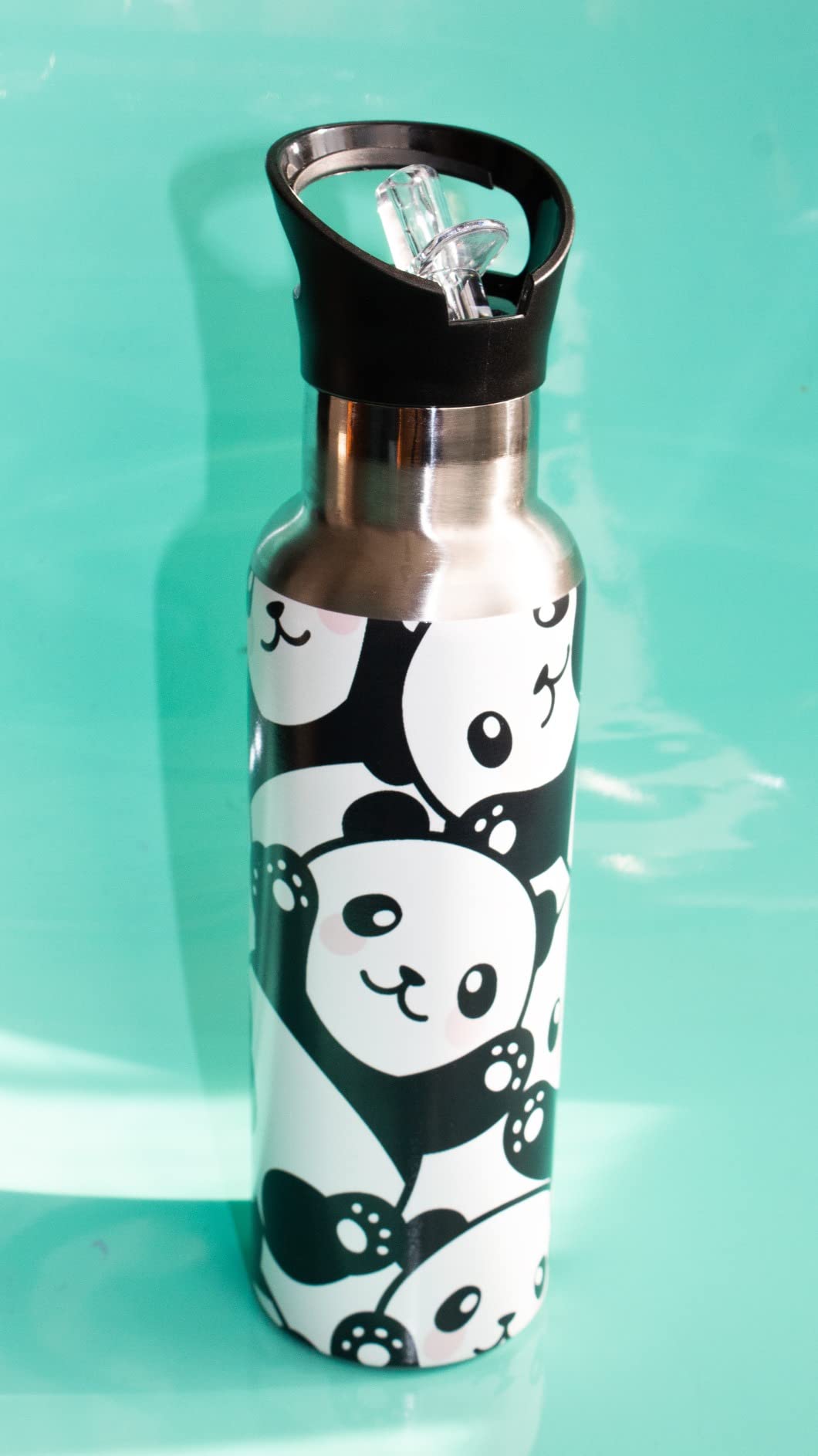 Game Controller Fire Electric Spark Water Bottles for Boys Kids Stainless Steel Bottle Cups with Straw Lid Leakproof Insulated Flask Jug 20 oz customer photo 2