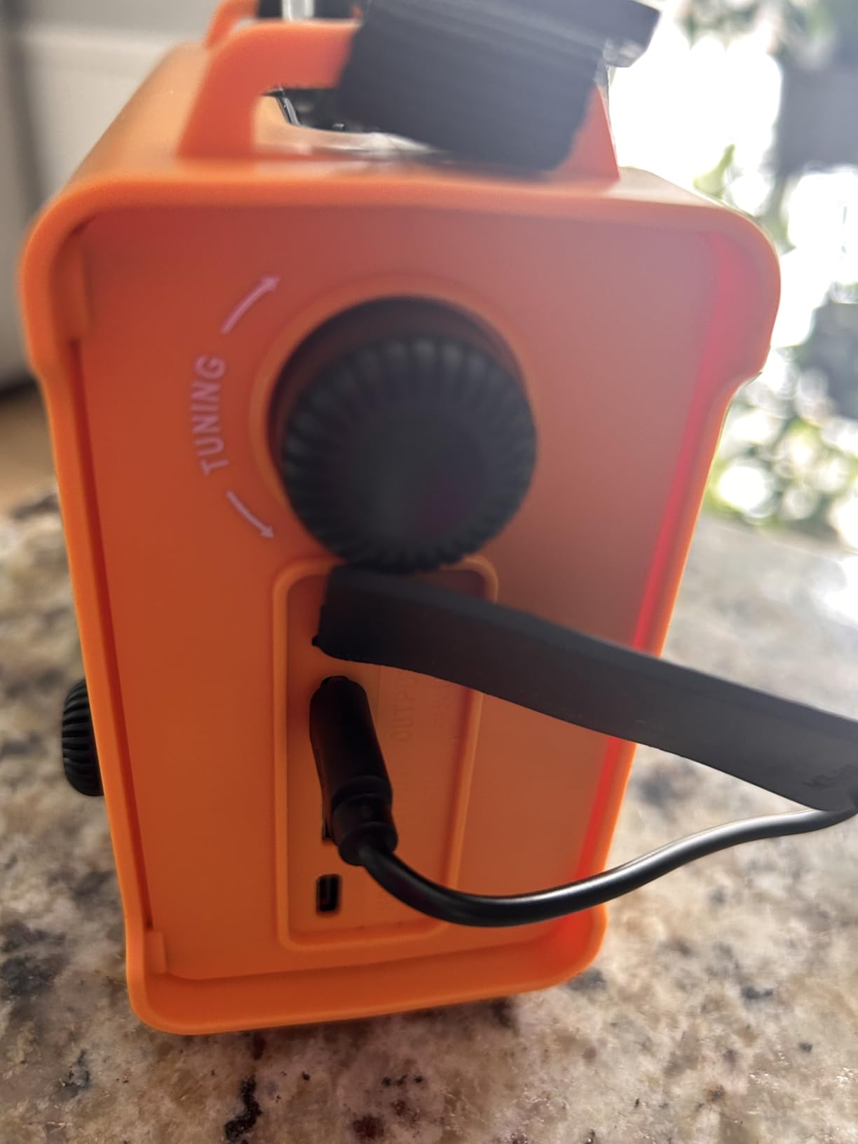 Solar Radio Emergency Hand Crank 12000mAh with Clear Signal, AM FM NOAA Weather Radio Battery Operated with 2-Mode LED Flashlight Cell Phone Charger Dual Outputs SOS customer photo 2