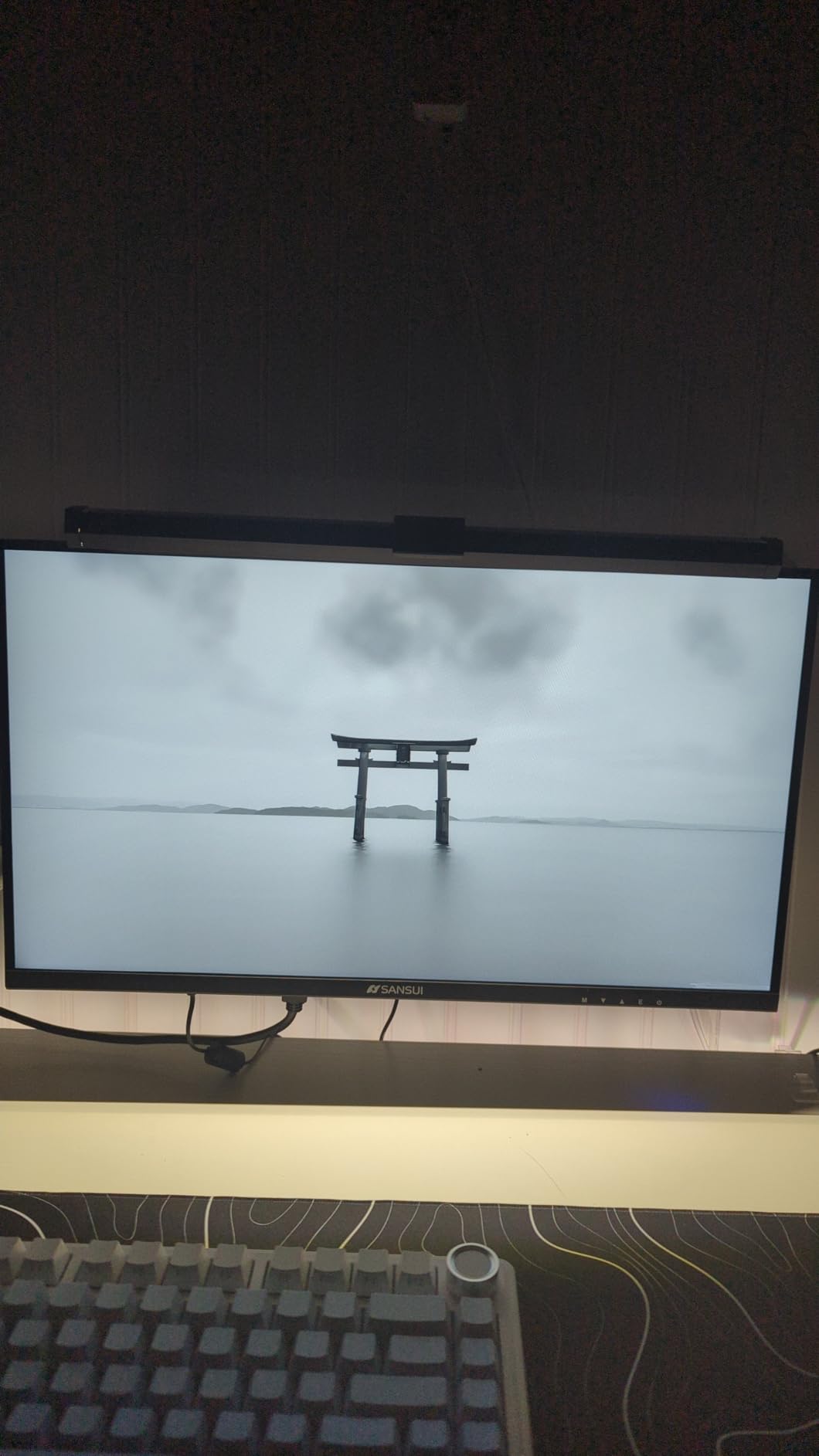 SANSUI 24.5 Inch QHD Gaming Monitor 300Hz, 1ms Fast IPS Computer Monitor, 2× HDMI 2.1 + 2× DP 1.4 Ports, 130% sRGB Eye Care VESA Support (DP Cable Included ES-G25F6Q Pro) customer photo 2