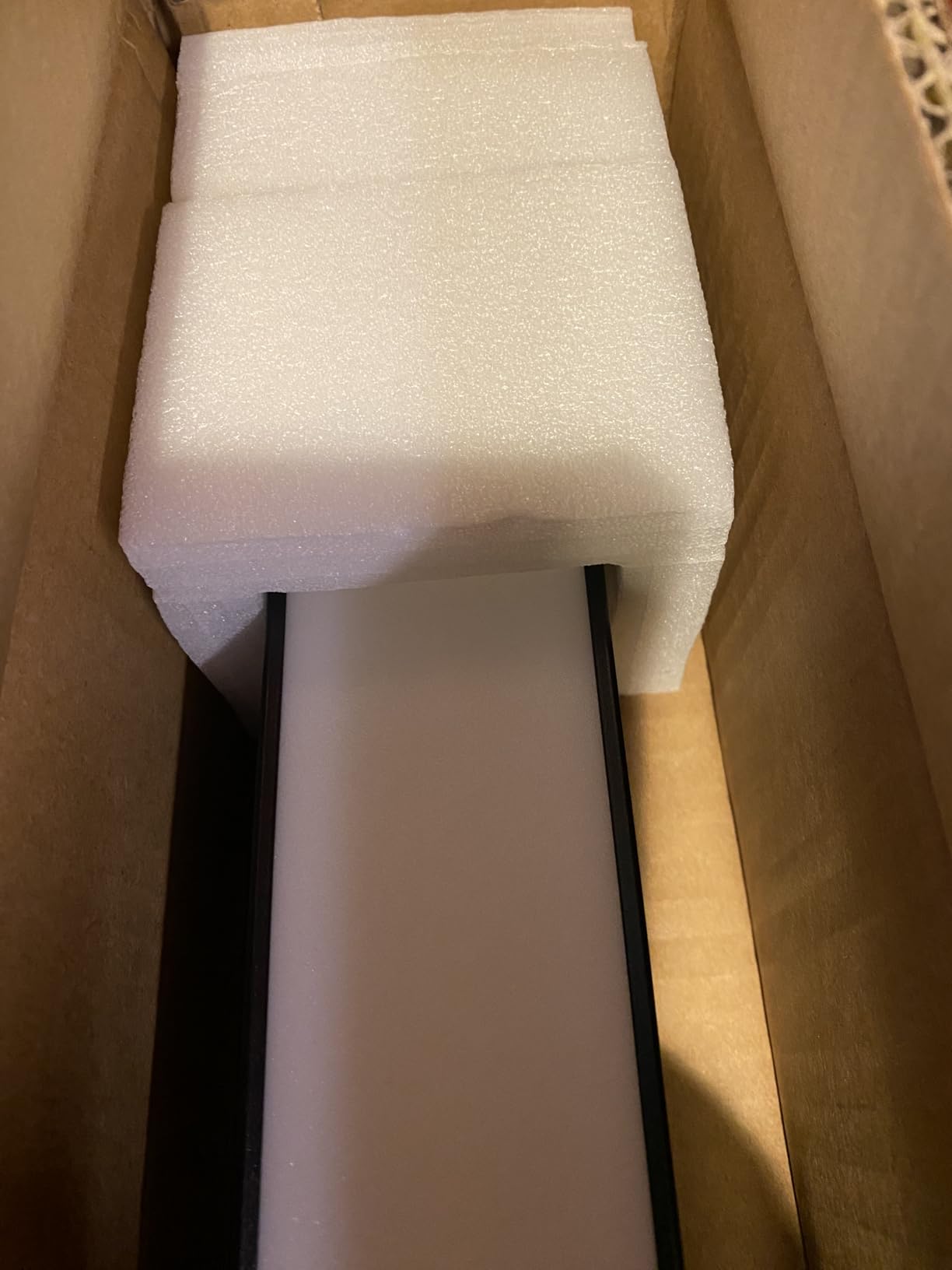 kadision Linkable 4FT LED Linear Light, 3000K/4000K/5000K 40W 5200lm, 0-10V Dimmable Suspended Linear LED Lighting Fixture for Offices Retails Shops, ETL Listed (4 Pack) customer photo 1