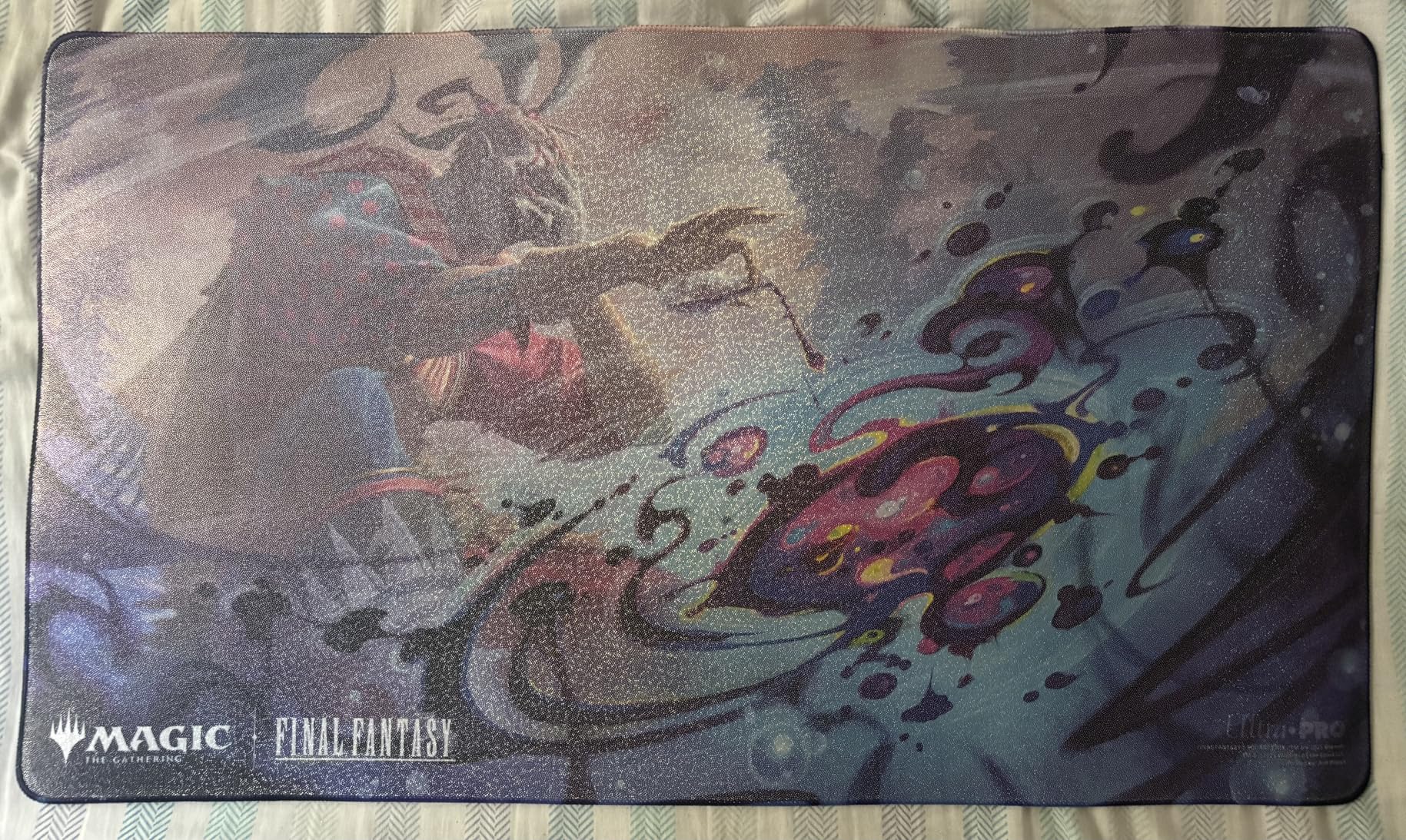 Ultra PRO - Final Fantasy x Universes Beyond Kain Highwind Black Stitched Playmat for Magic: The Gathering | Card Game Playmat, Final Fantasy Collectibles, Desk Mat Mousepad customer photo 1