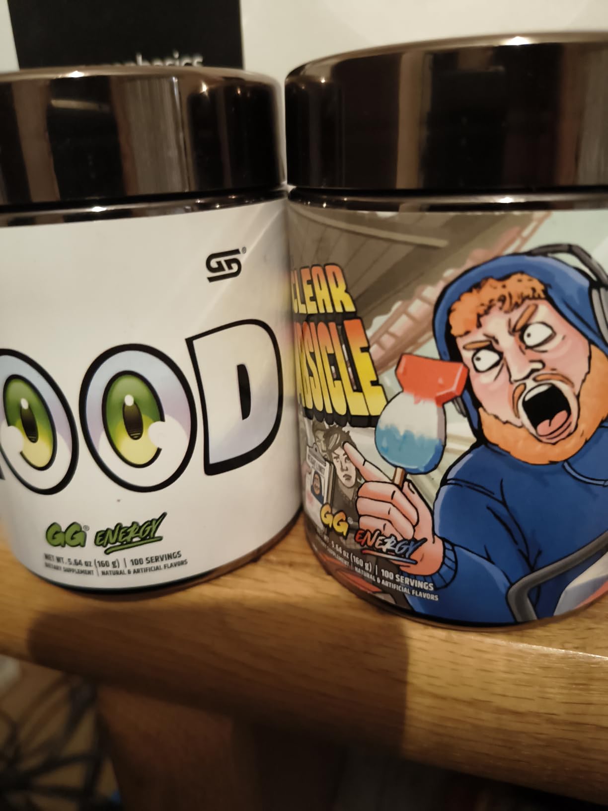 GG Energy - CaseOh's Nuclear Bombsicle by CaseOh (100 Servings) - Keto Friendly Gaming Energy and Nootropic Blend, Sugar Free + Organic Caffeine + Vitamins + Immune Support, Powder Drink customer photo 1