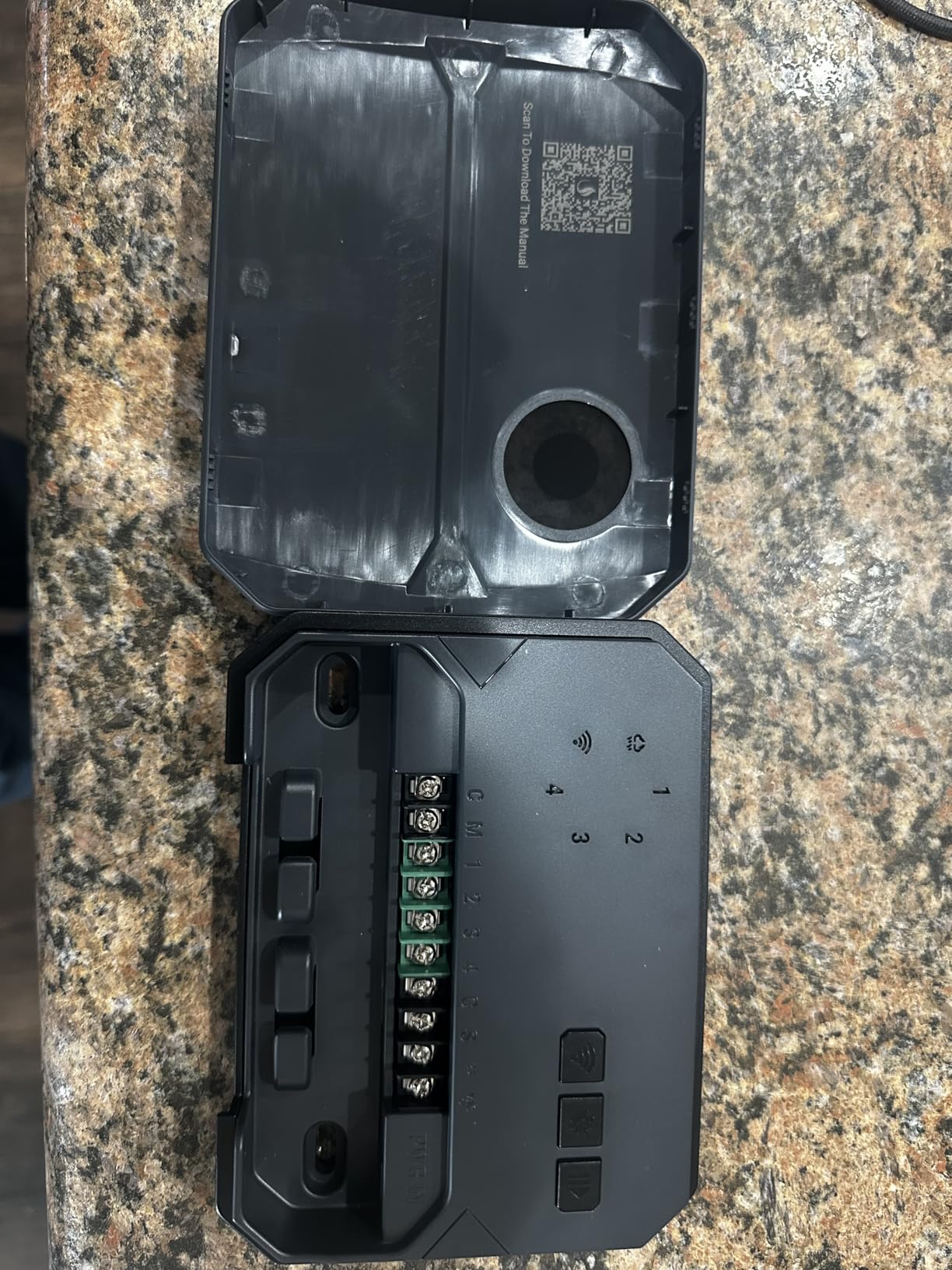 Smart Sprinklers Controller 2.4GHz WiFi, Irrigation Controller Easy Use App Enabled, 4 Zones + 16 Plans, Save Water Auto Skip Rain, Freeze & Wind, 10 Minutes Install customer photo 2