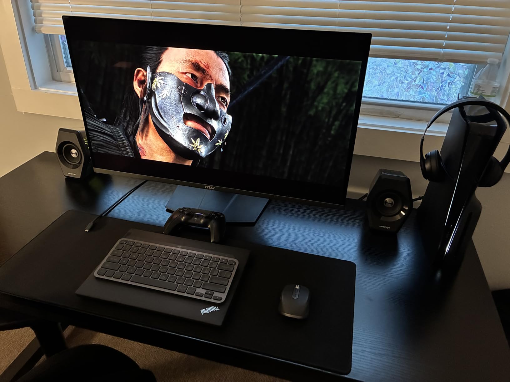 Edifier G2000 Pro 2.0 RGB Gaming Speakers with 64W Peak Power, Virtual 7.1 Surround Sound, 270° TempoFlow Light Sync, Bluetooth 5.4/USB-C/AUX for PC, PS5, Game Console (Black) customer photo 1