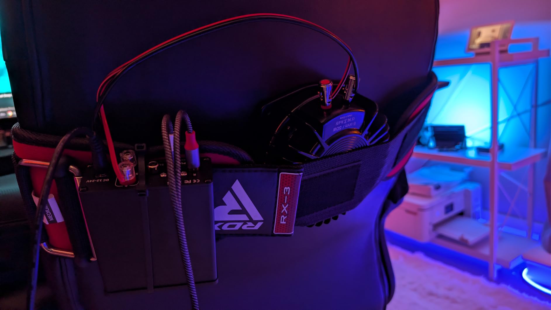 Douk Audio BS-1 Bass Shaker: 50W High Power Tactile Transducer - Subwoofer Lows for Home Theater, Car Audio & Gaming Chair Vibration Immersion (1 PC) customer photo 1