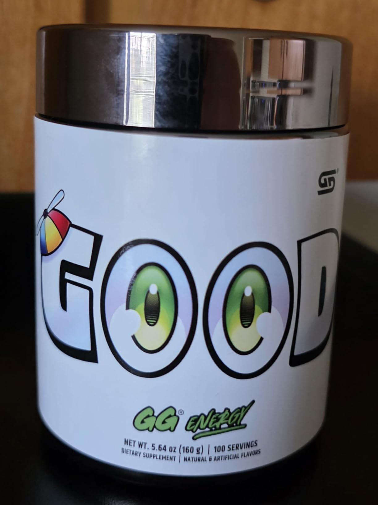 GG Energy - Good by SMii7Y (100 Servings) - Keto Friendly Gaming Energy and Nootropic Blend, Sugar Free + Organic Caffeine + Vitamins + Immune Support, Powder Drink customer photo 1