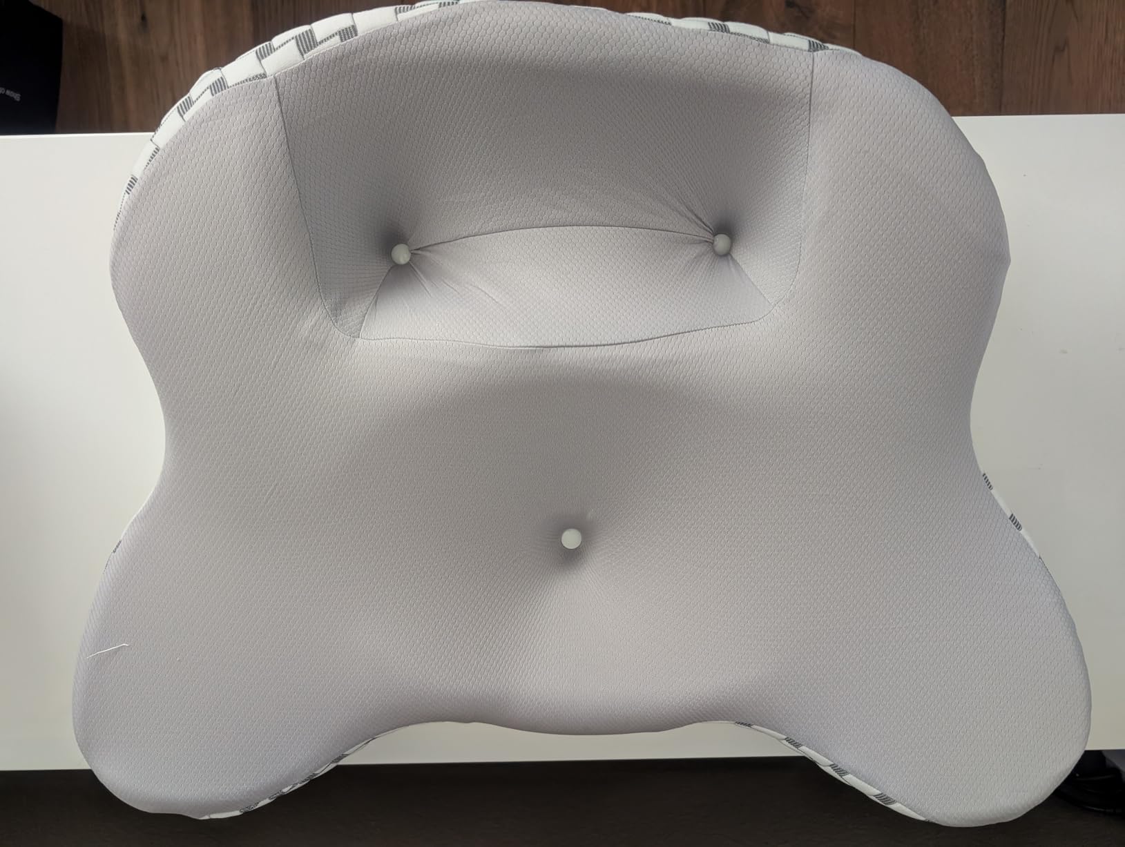 Multifunctional Memory Foam Pillows, Cervical Neck Pillow, Reading Pillow for Gaming Lap Desk Pillow for Laptop, Ergonomic Support Pillow for Sleeping, Gaming, Reading, Working customer photo 2