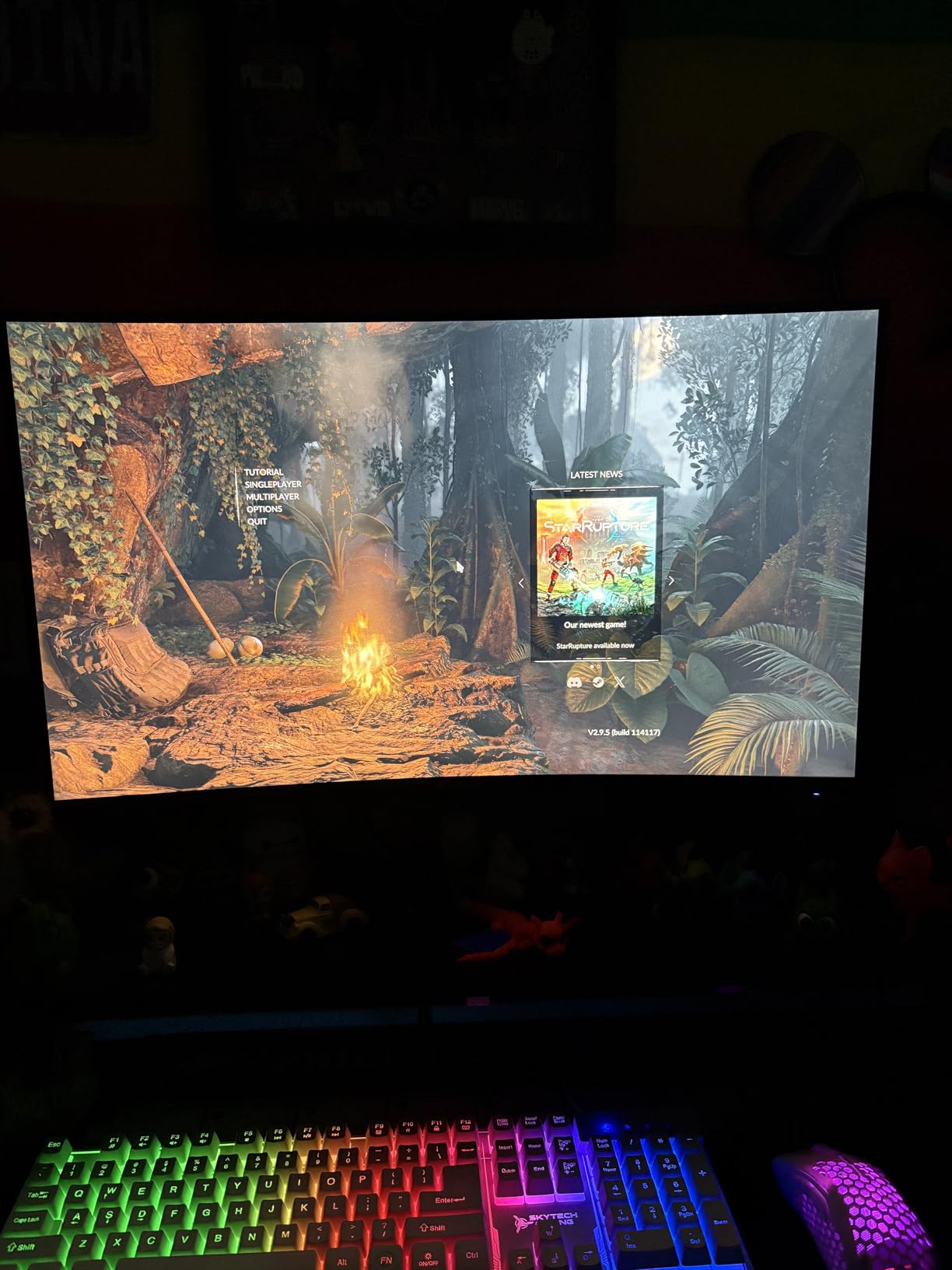 SANSUI Gaming Monitor, 24 Inch 180Hz, FHD 1080P 1ms 110% sRGB Computer Monitor, HDMI DP Ports VESA Support for Game Office (HDMI Cable Included) customer photo 2