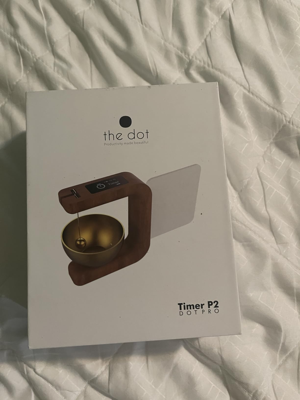 Pro Timer P2 - Elegant Wooden Pomodoro Timer - an Original Productivity Tool with Magnetic Memo Board - High-End Quality Desk Device for Focus, Meditation & Productivity - Ideal for Work & Study customer photo 2