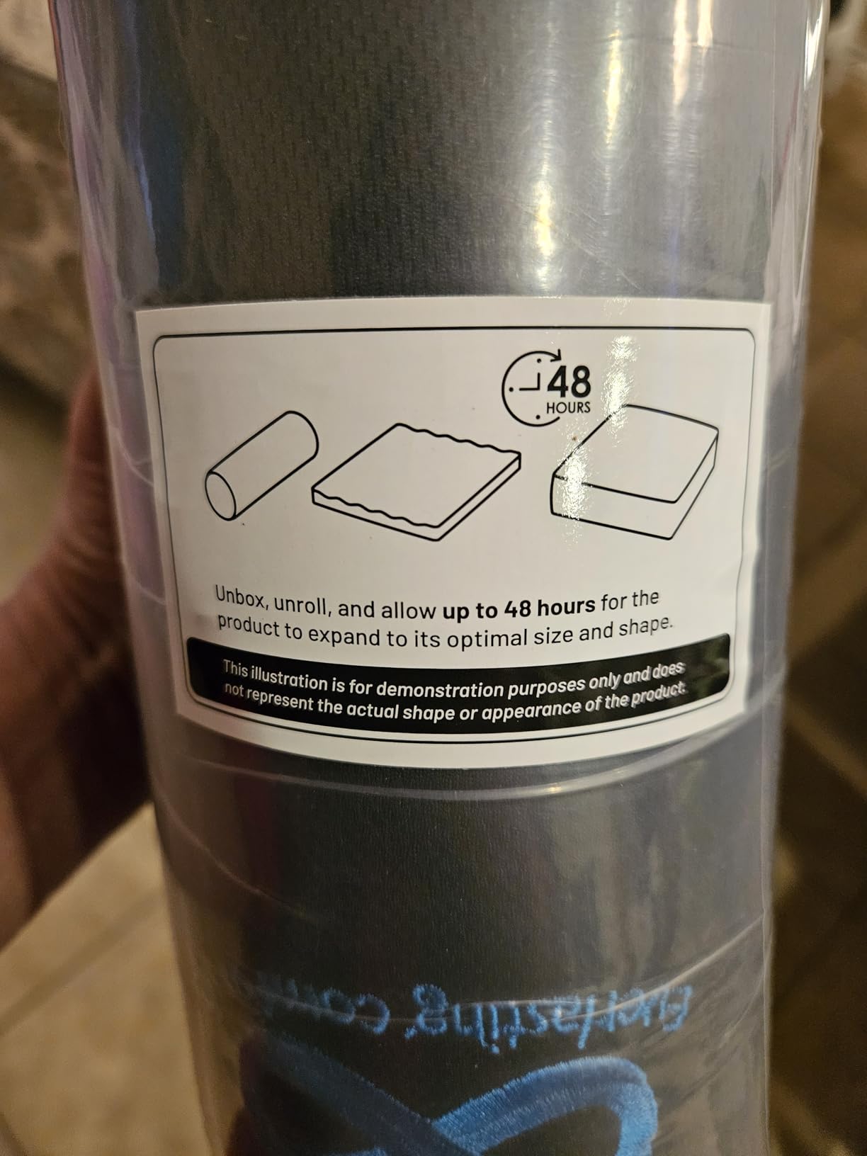 Everlasting Comfort Doctor Recommended Memory Foam Seat Cushion for Office Chairs & Car - Ergonomic Office Desk Accessories - Cushions for Tailbone Pain Relief, Sciatica (Black Cool, Large) customer photo 2