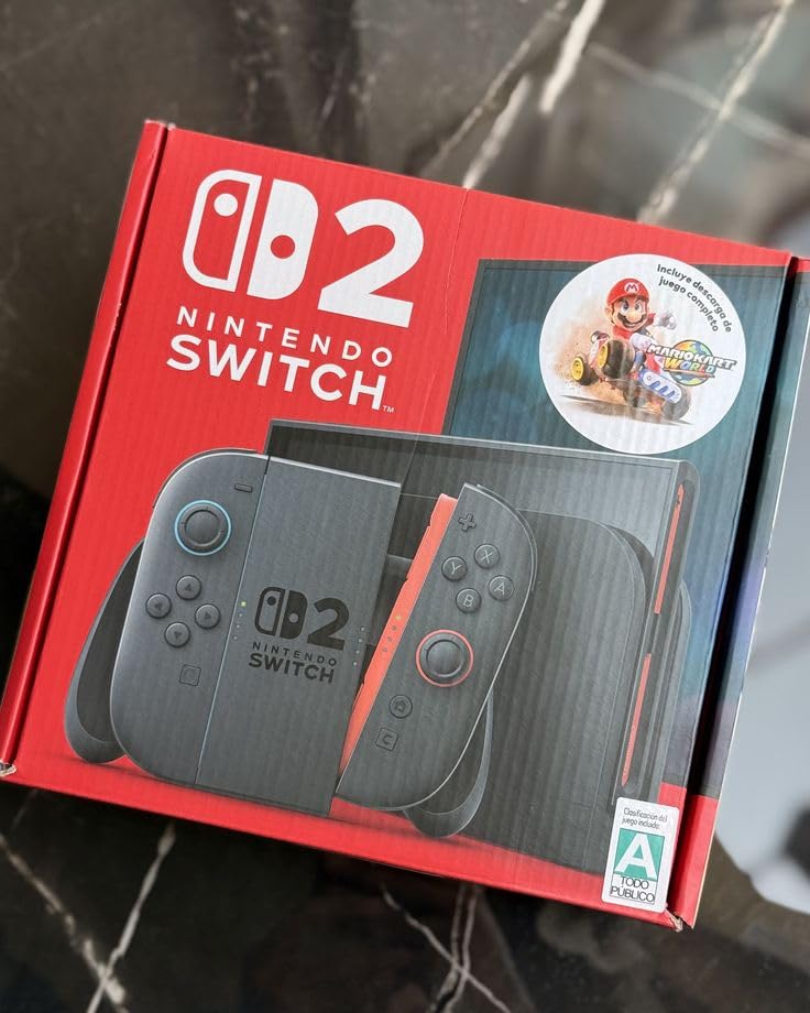 Nintendo Switch 2 + Mario Kart World Bundle customer photo 1