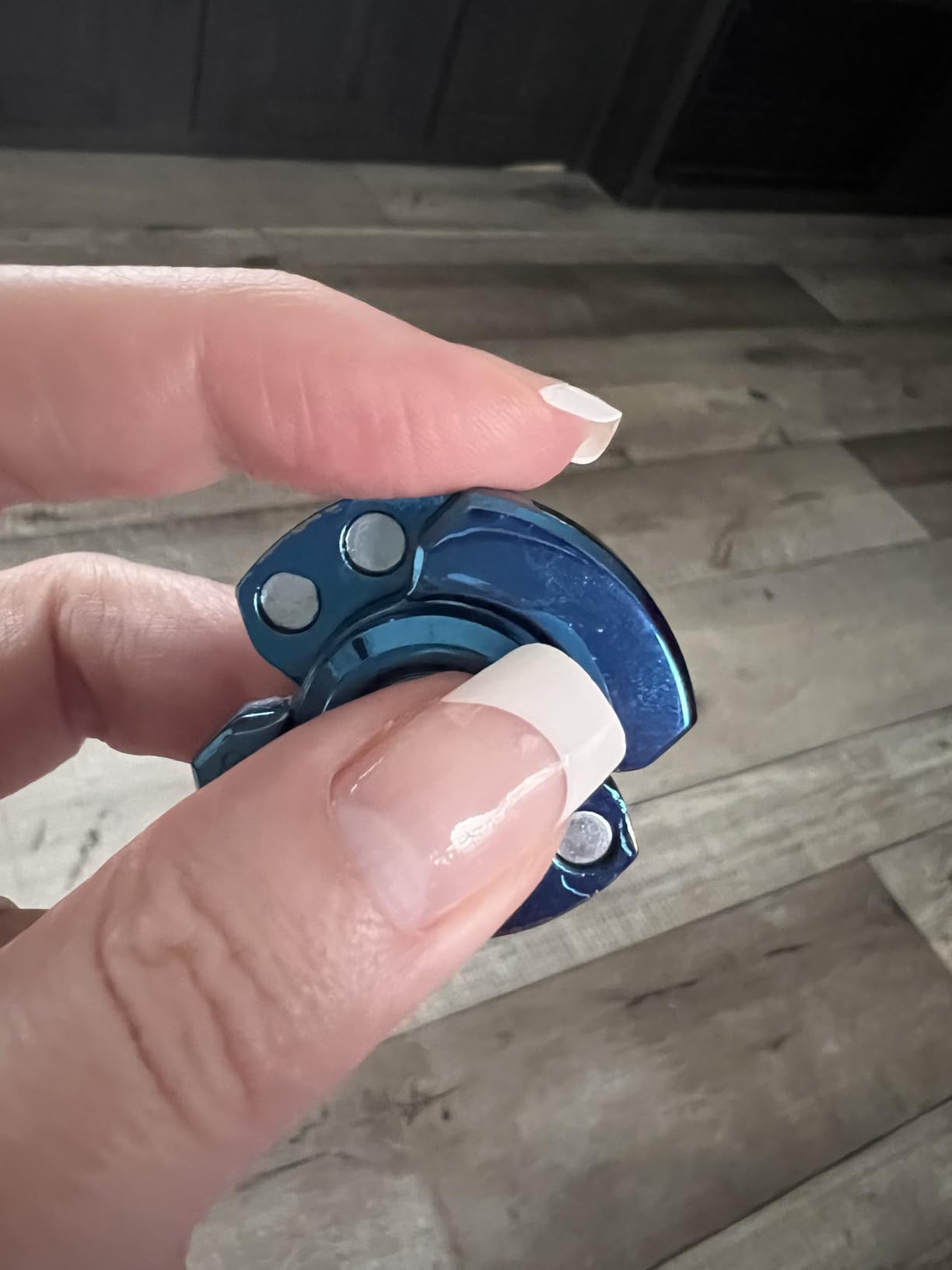 3-in-1 Fidget Spinner Toy for Adult Metal Slider Clicker Spinner Magnetic Easter Basket Stuffer for Adult Men Office Desk Toy Stress Anxiety Relief ADHD Magnet EDC Cool Gadget Gifts for Teen Boy customer photo 1