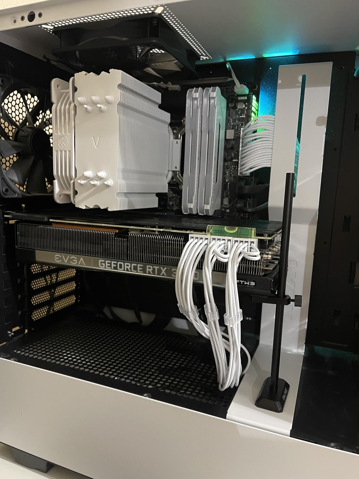 GPU Support Bracket, GPU Sag Graphics Card Anti Sag Bracket Aluminum Magnet GPU Support Stand 0.6-7.5inch customer photo 1