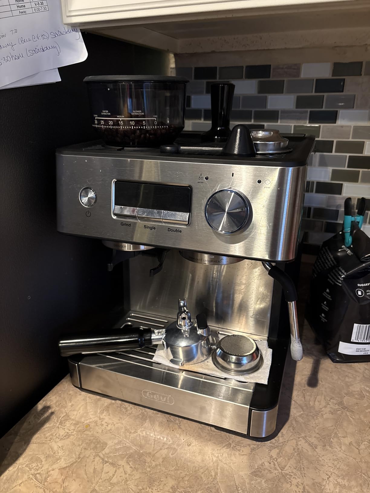 (2026 Upgrade) Gevi 20 Bar Espresso Machine with Grinder & Milk Frother, Professional Coffee Maker for Home, Cappuccino & Latte, Removable Water Tank, Steam Wand customer photo 1