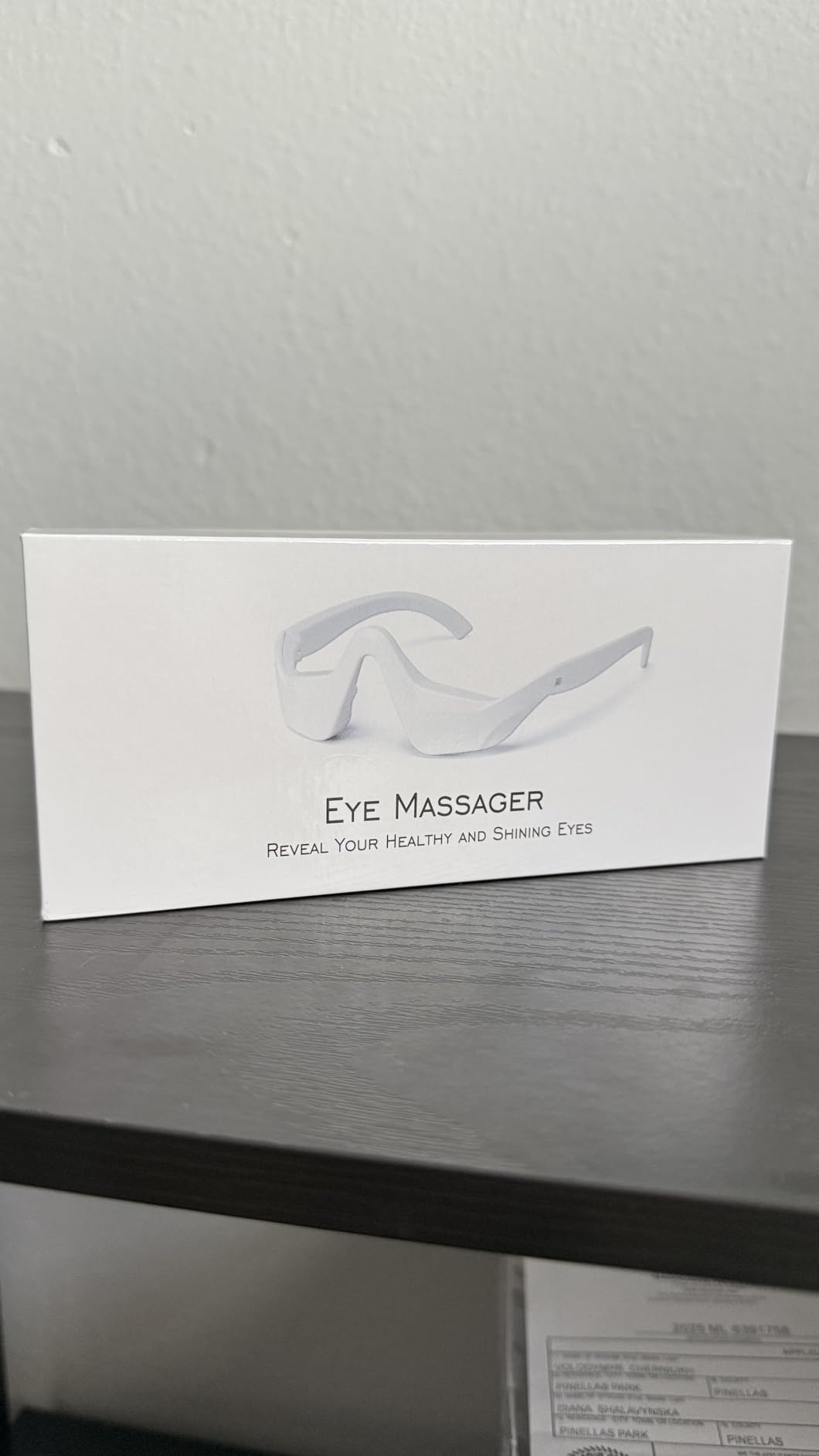 Under-Eye Red Light Therapy Device, & Microcurrent Eye Massager, Puffiness, Eye Bags - Red Light Therapy Glasses for Reducing Wrinkles and Fine Lines customer photo 1