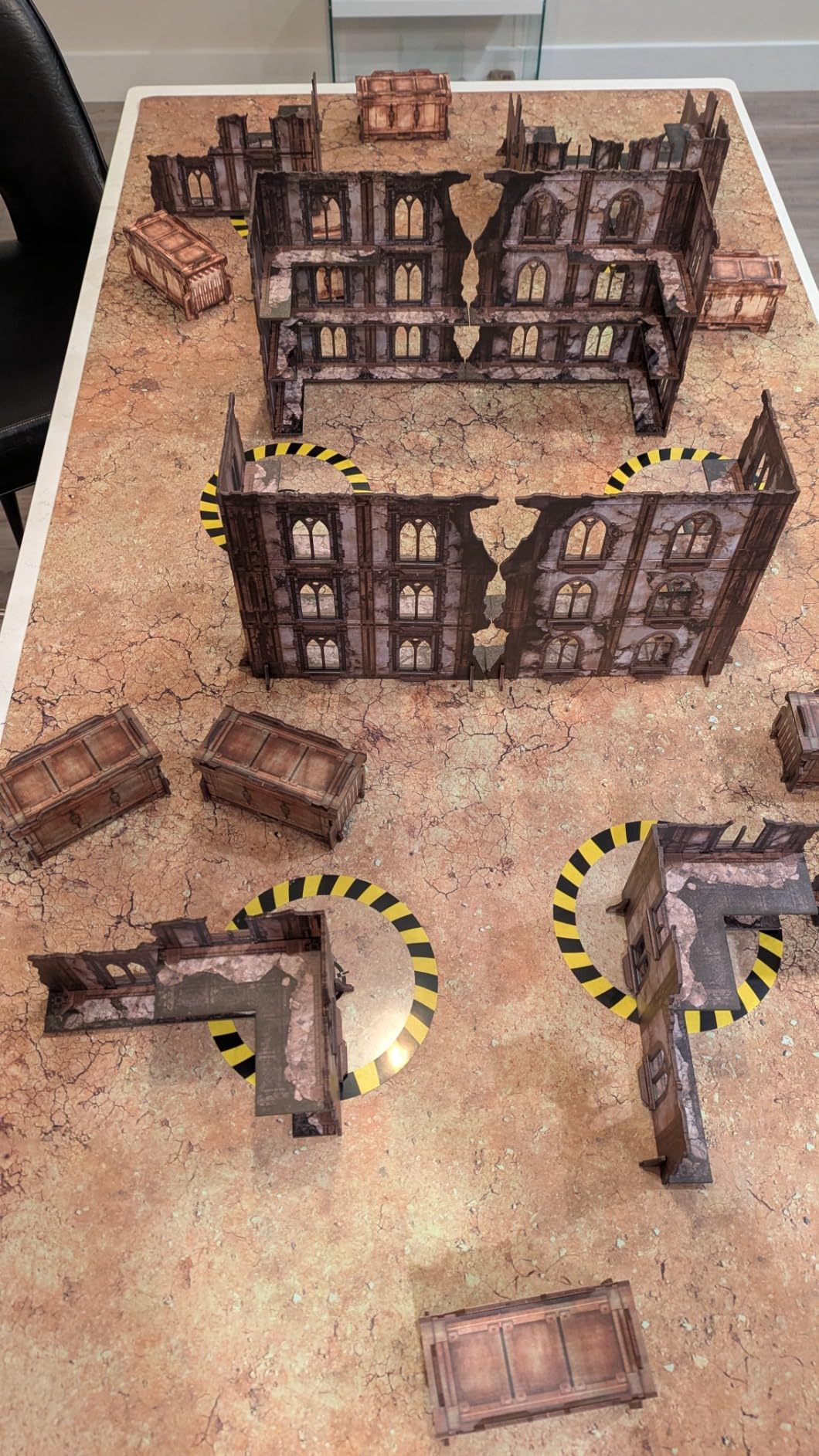 Jucoci Battlezone Creation Kit 9PCS Tabletop Terrain Wargame Terrains Set Compatible with WH40K customer photo 2